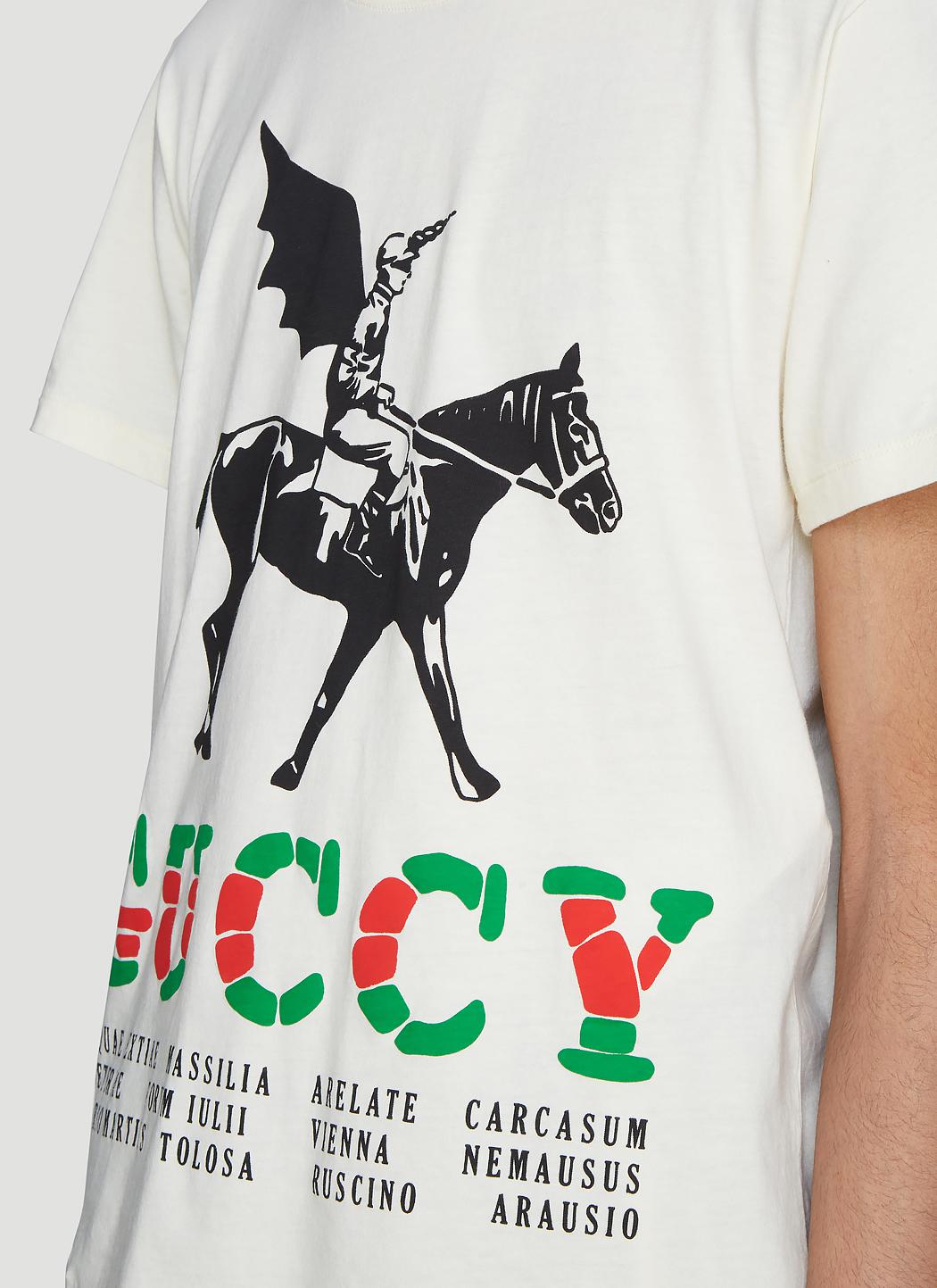 gucci horse t shirt