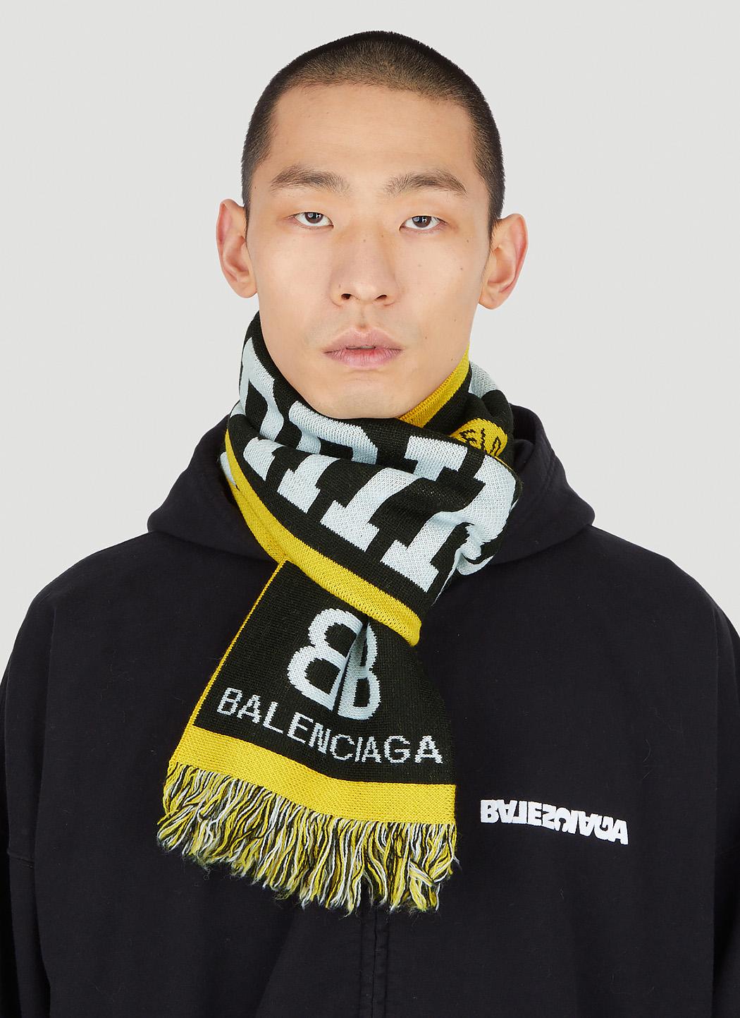 balenciaga soccer hood scarf