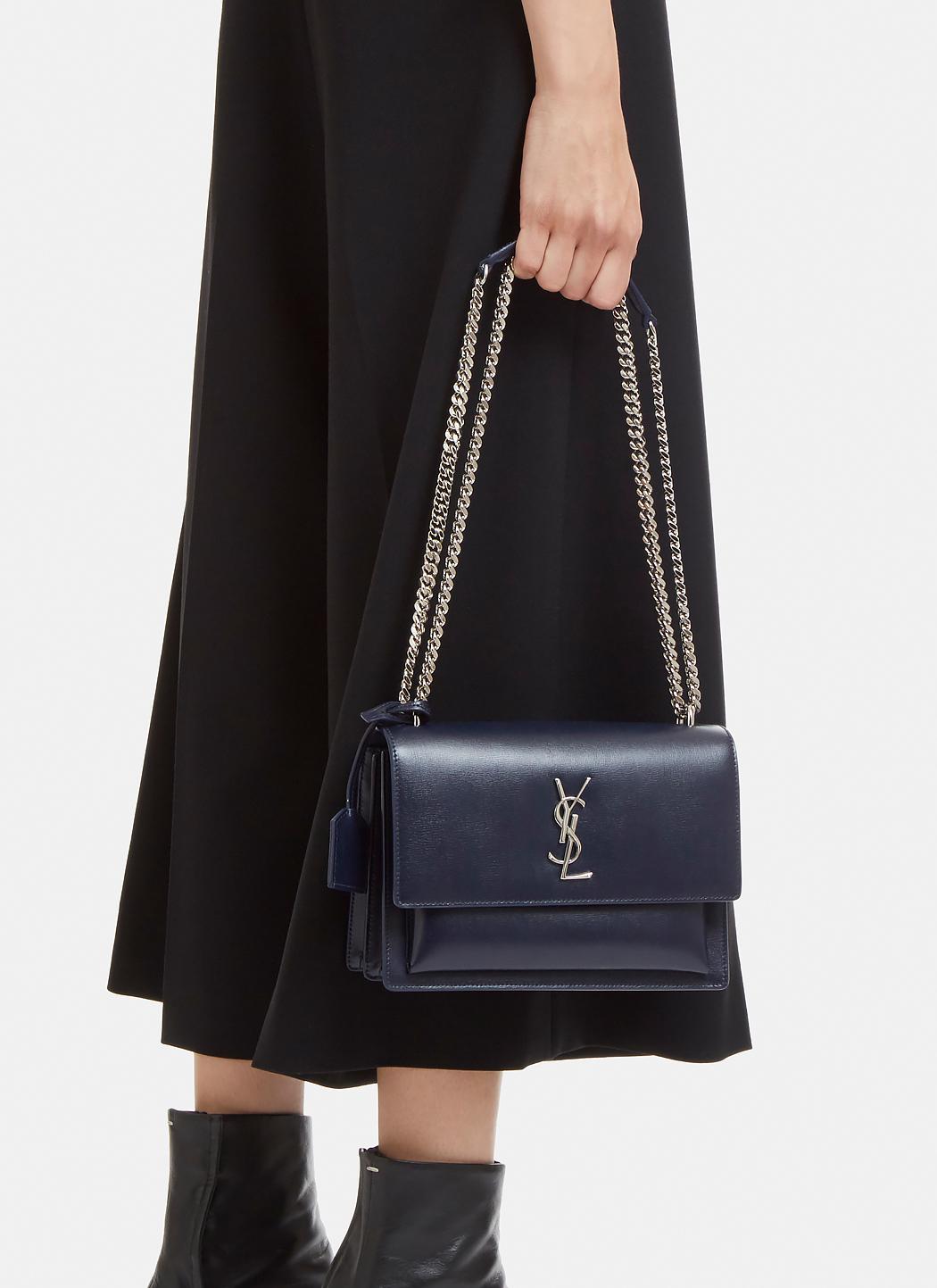 ysl navy bag