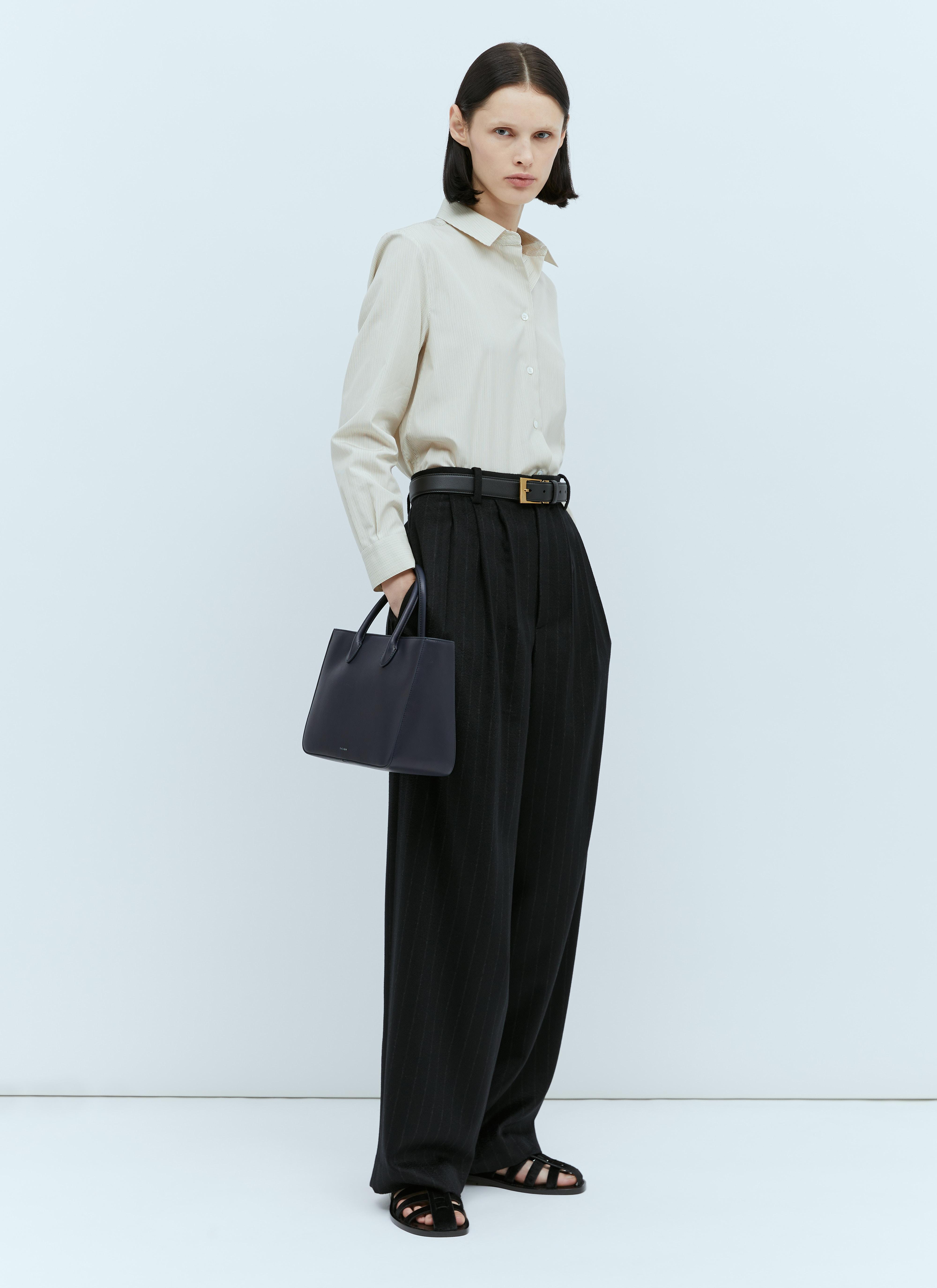 The Row Small E/w Day Luxe Tote Bag in Gray | Lyst