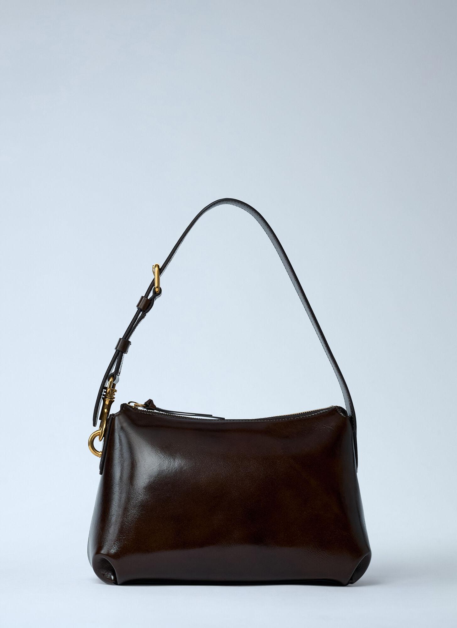 Dries Van Noten Leather Shoulder Bag in White | Lyst UK