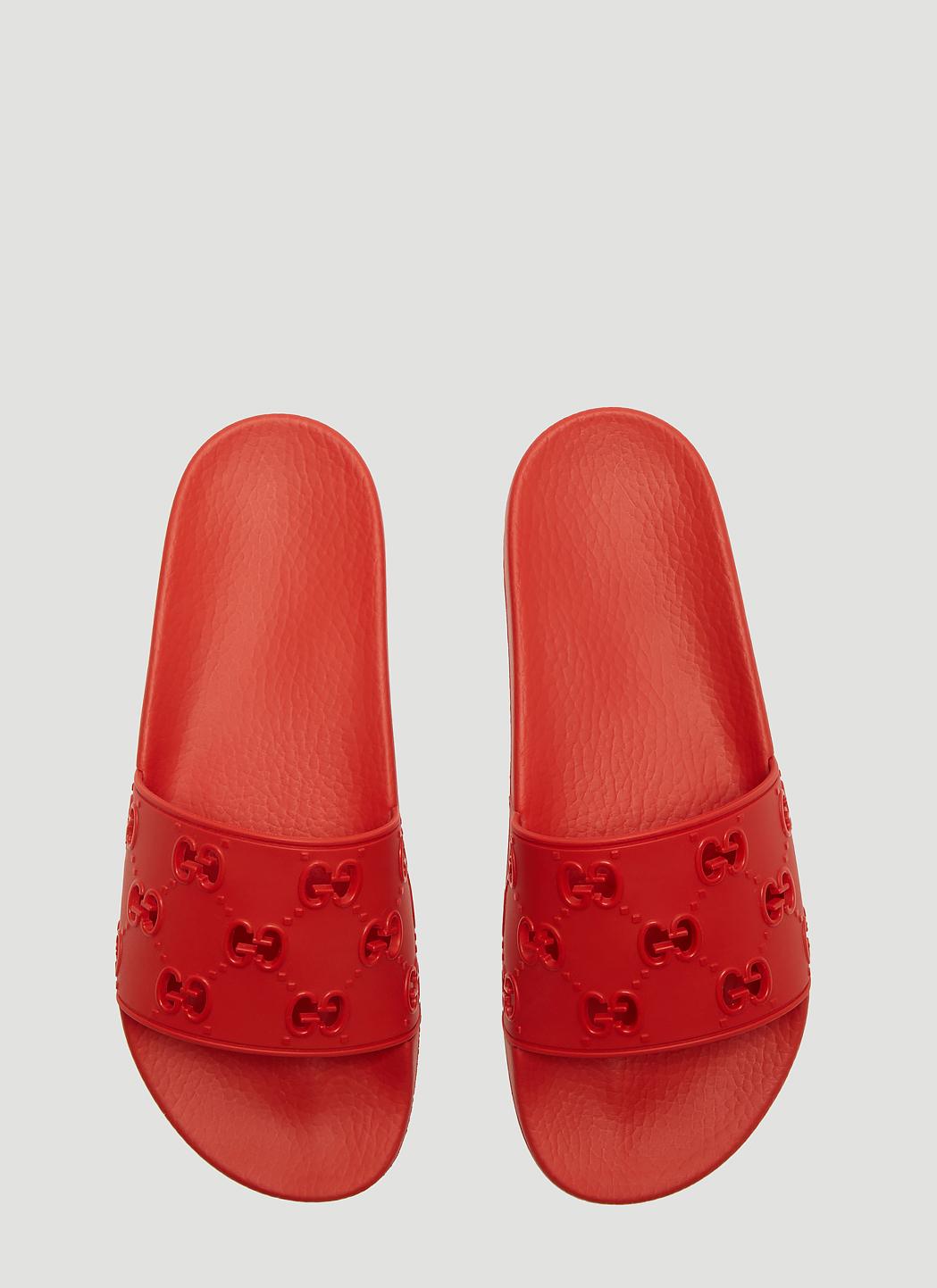 gucci men's gg pursuit slide sandals