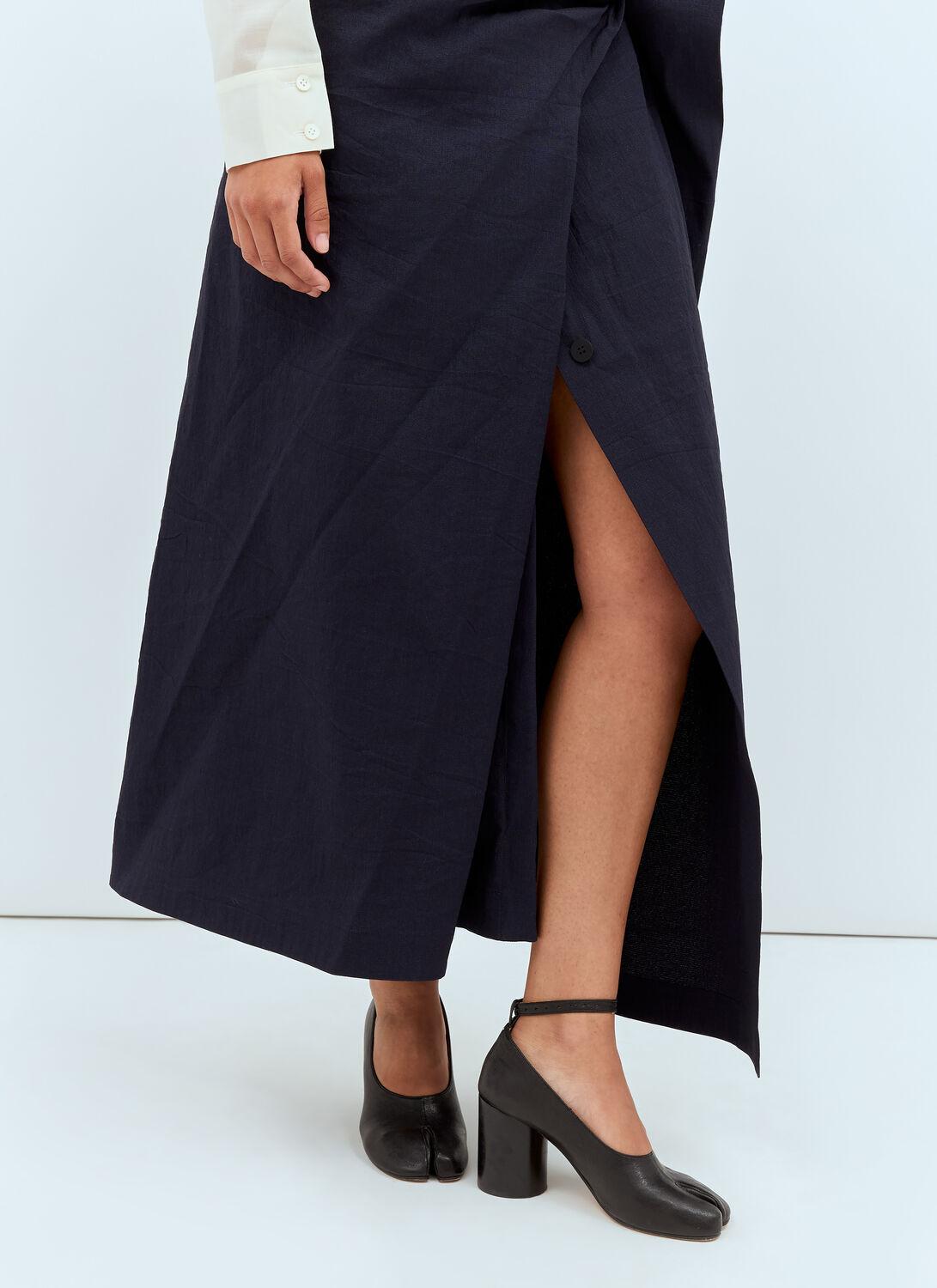 Issey Miyake Enclothe Skirt in Blue | Lyst