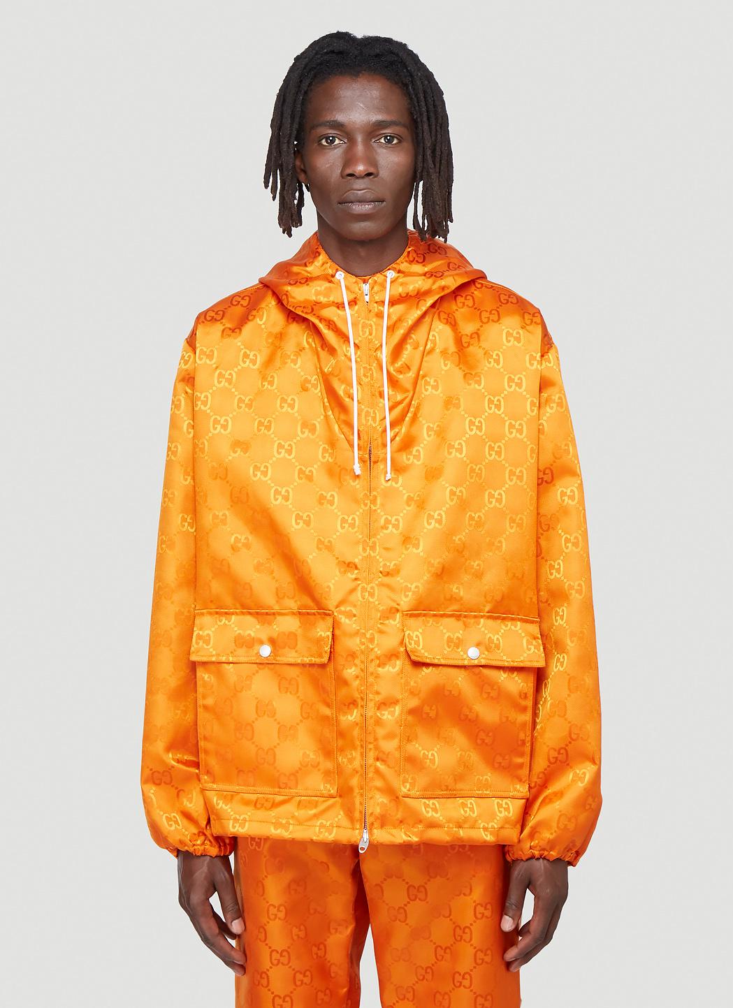 Gucci Off The Grid Hooded Jacket in Orange for Men Lyst Canada