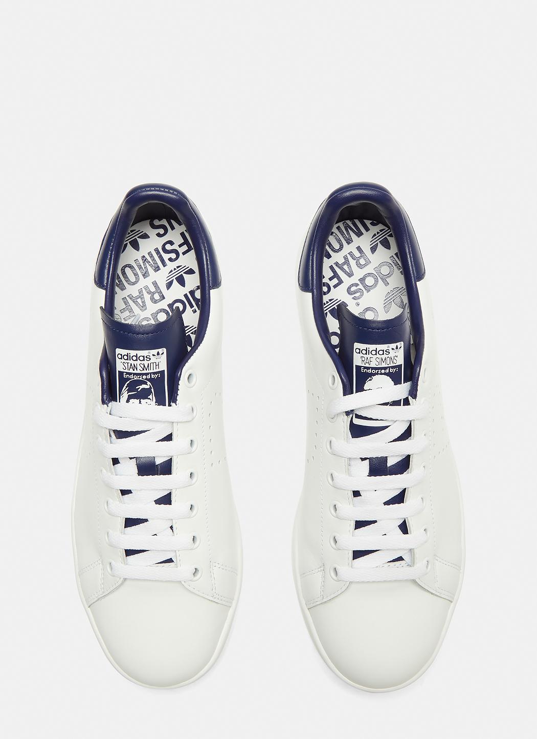 stan smith white navy