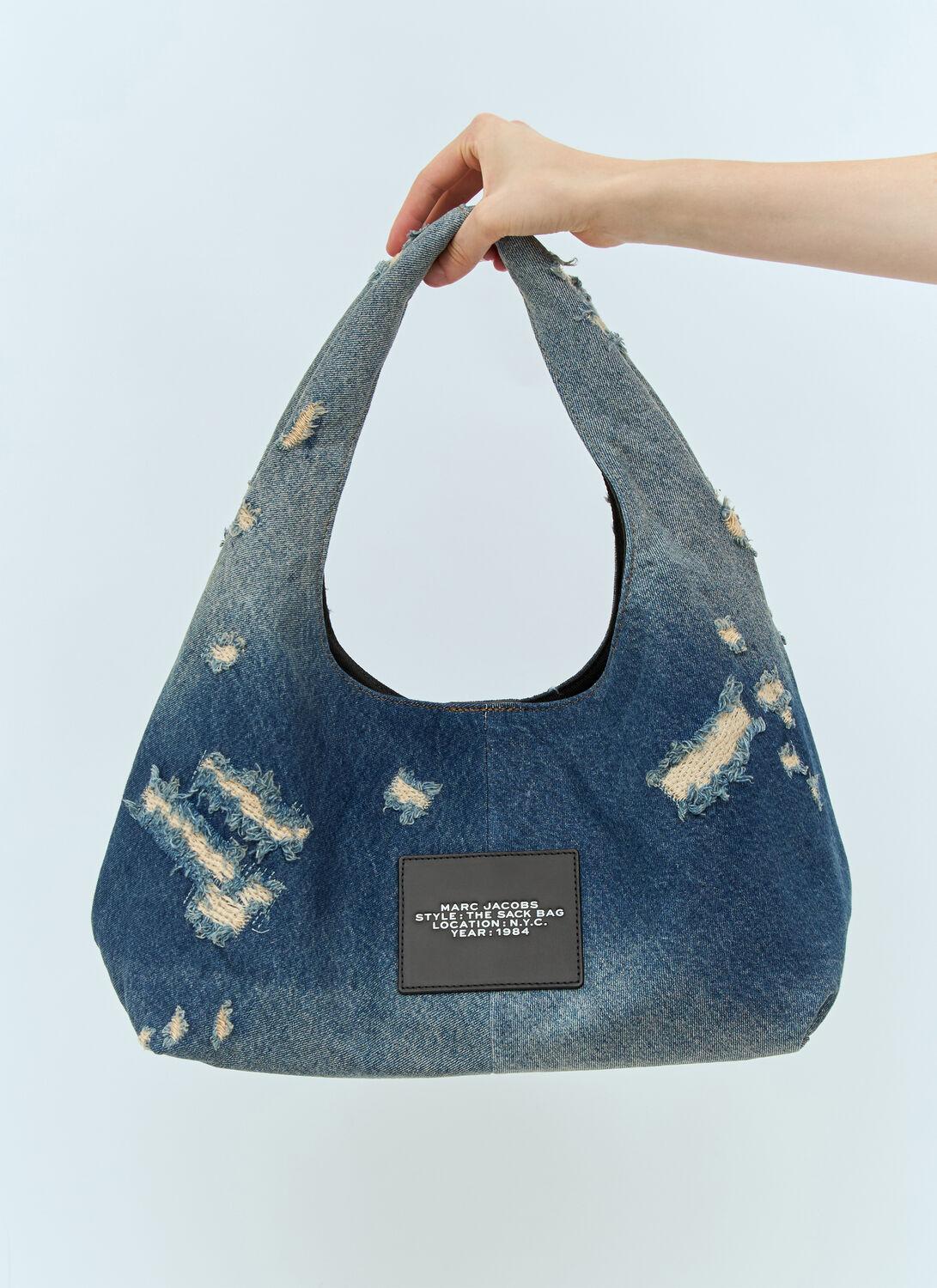 Marc Jacobs The Denim Sack Shoulder Bag in Blue | Lyst