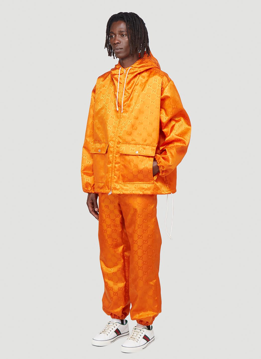 Gucci Synthetic Off The Grid Hooded Jacket in Orange for Men | Lyst Canada
