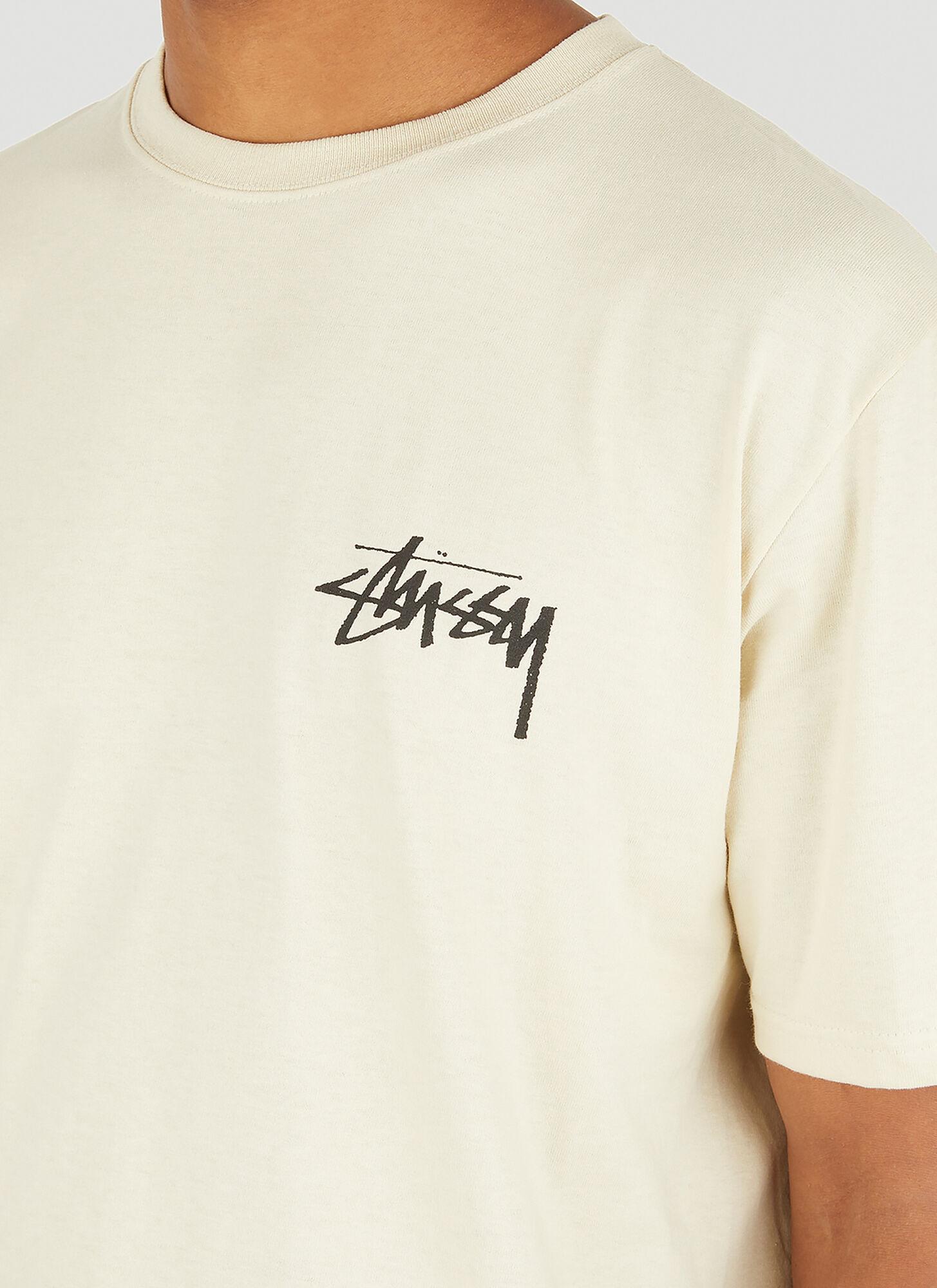Stussy 8 Ball Fade T-shirt in Natural for Men | Lyst