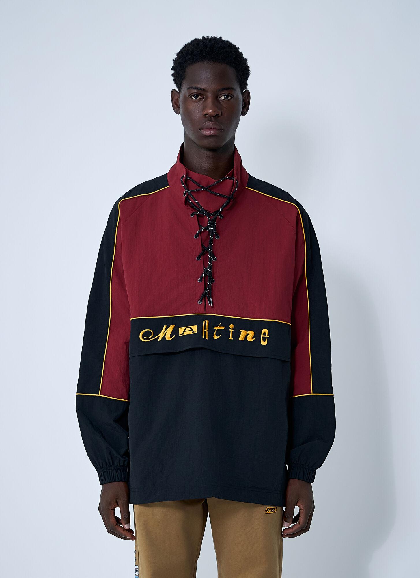 Martine Rose ブラック レースアップ プルオーバージャケット Martine Rose ブラック レースアップ プルオーバージャケット - メルカリ