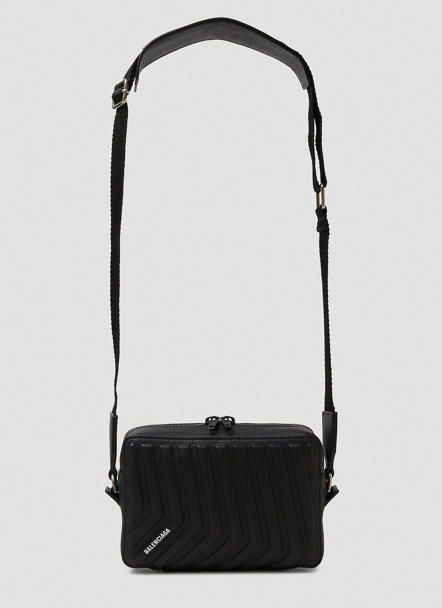 Balenciaga Car Camera Crossbody Bag in Black for Men