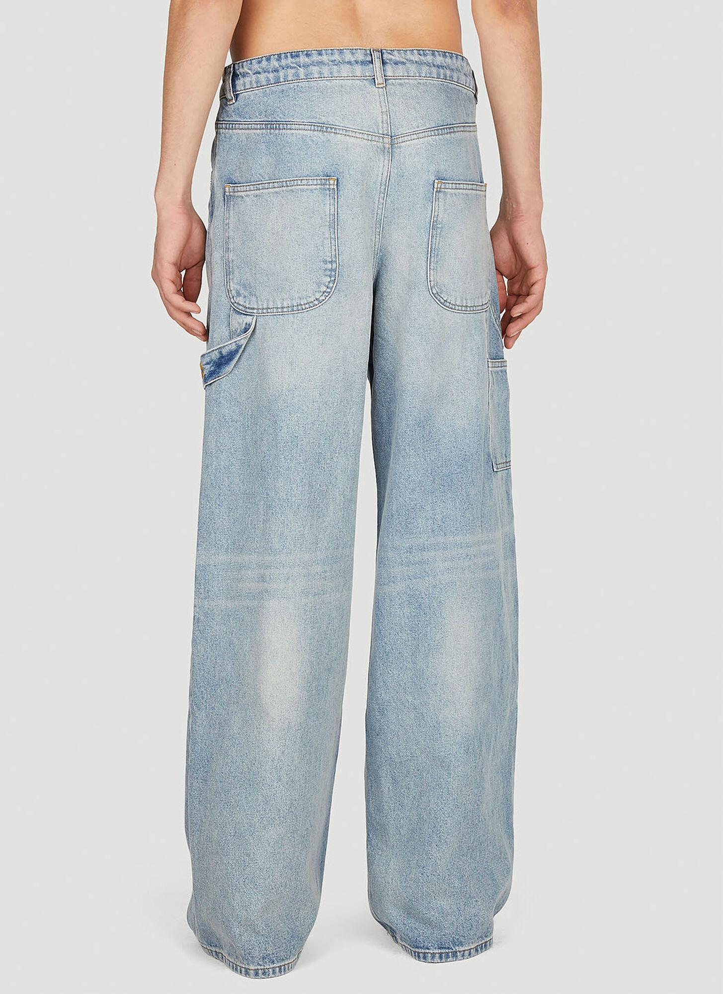 パンツ courreges Dirty Blue Baggy Jeans Courreges Dirty Blue Baggy Jeans for Men | Lyst