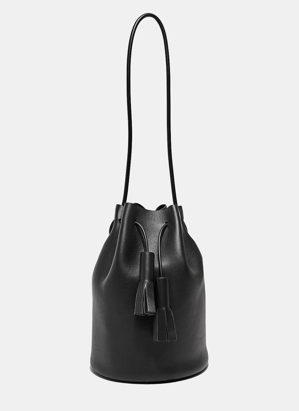 Building Block Leather Bucket Bag In Black Save 36 56565656565657 Building Block Women S Black Leather Bucket Bag