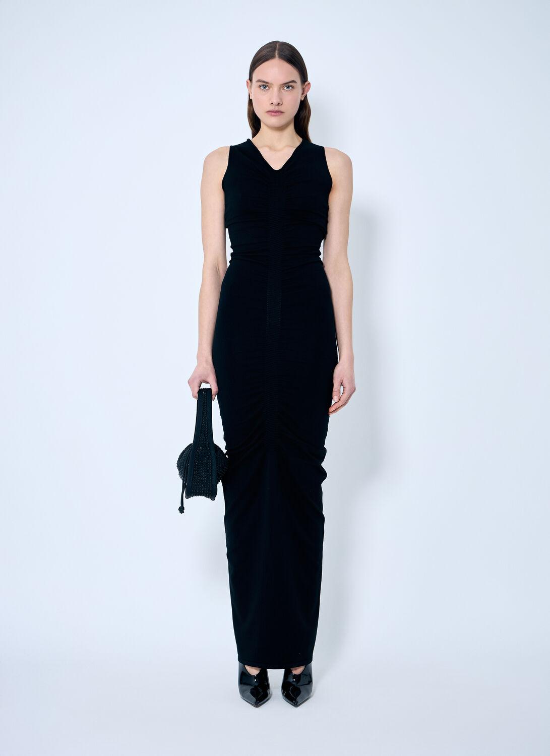 Alexander Wang Ruched Wide V Neck Maxi Dress in Blue | Lyst Alexander Wang Ruched Wide V Neck Maxi Dress in Blue | Lyst