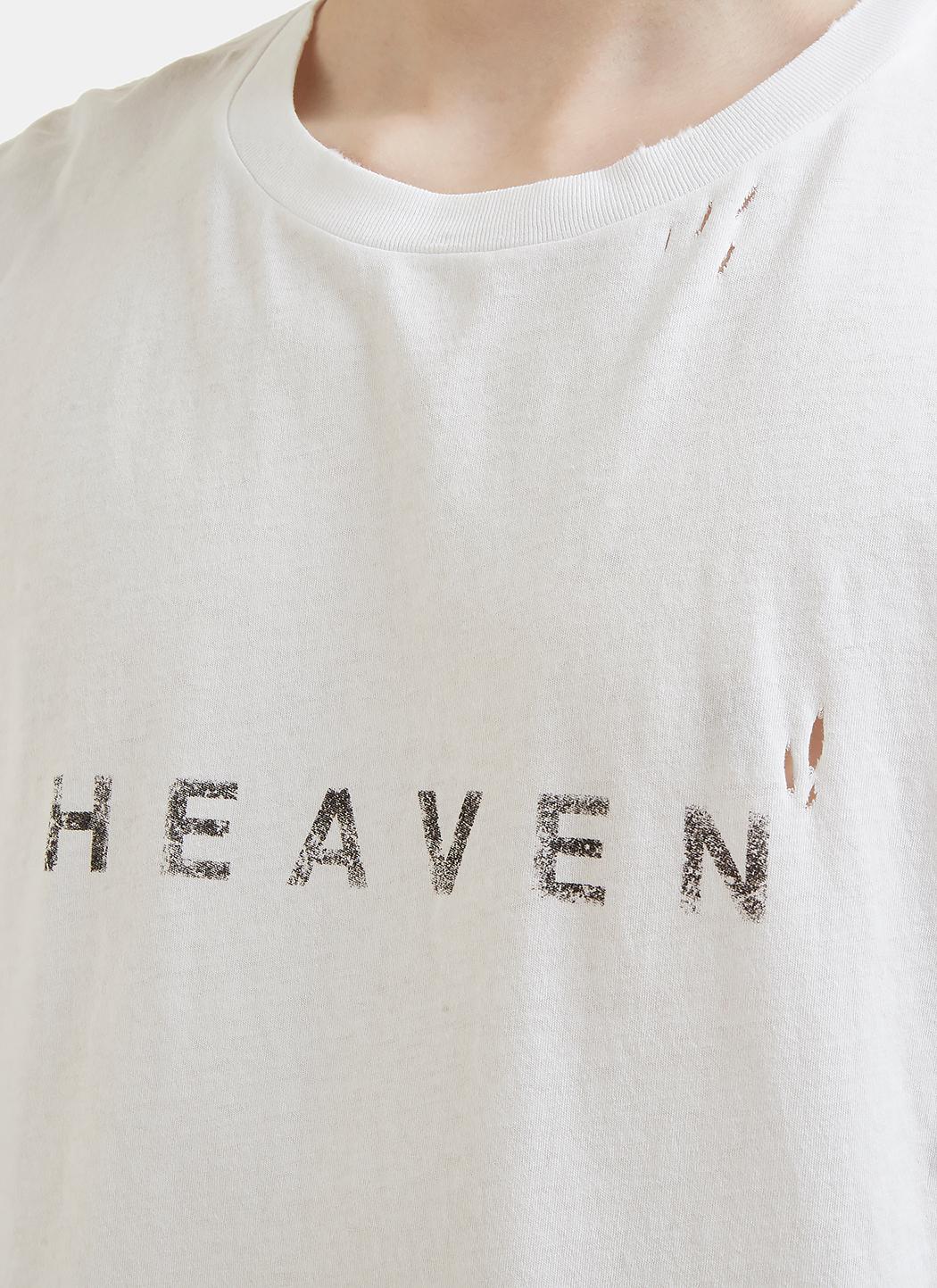 Buy Saint Laurent Heaven T Shirt Up To 62 Off Free Shipping