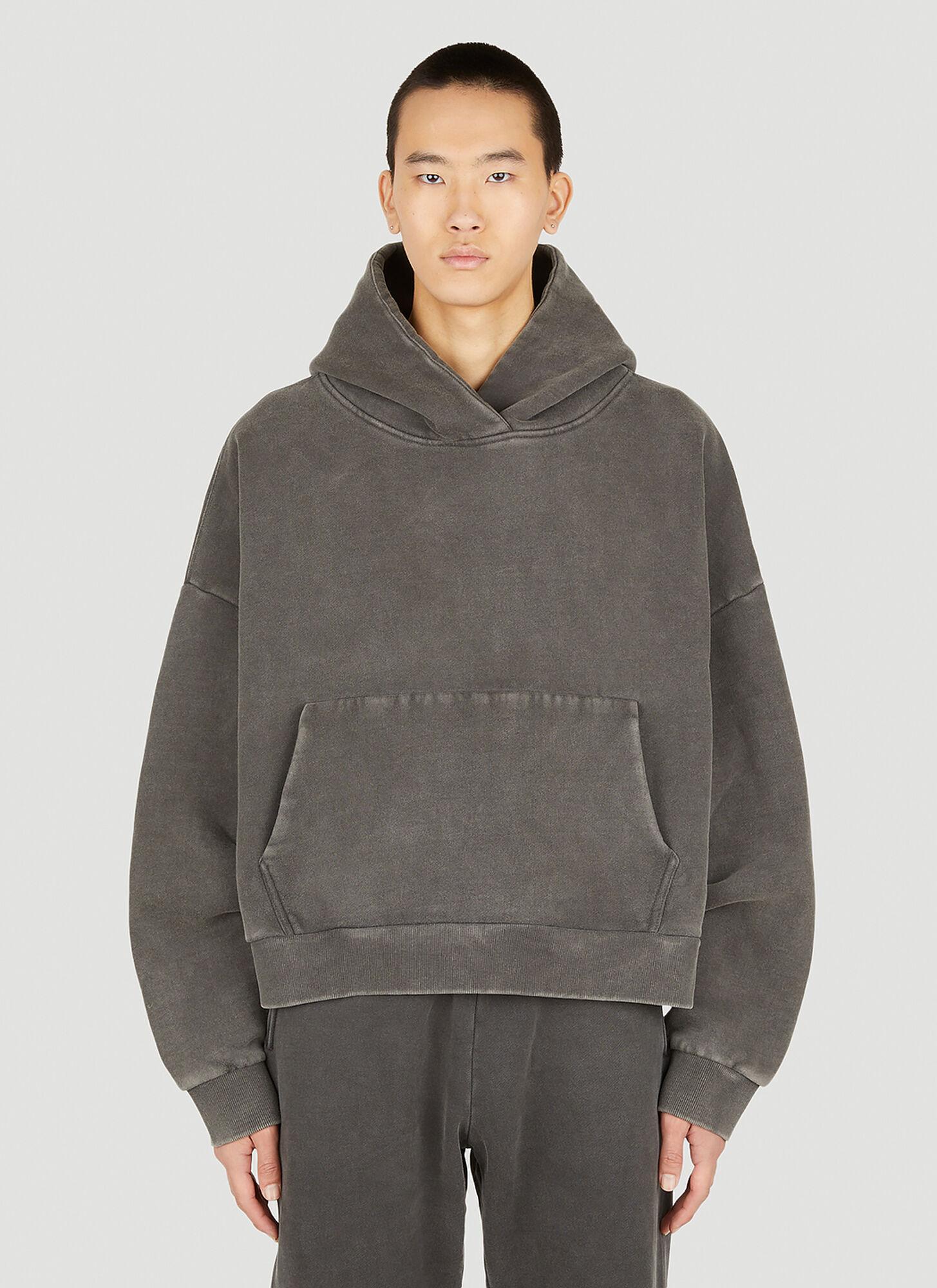 Entire studios Heavy Hooded Sweatshirt in Gray for Men | Lyst