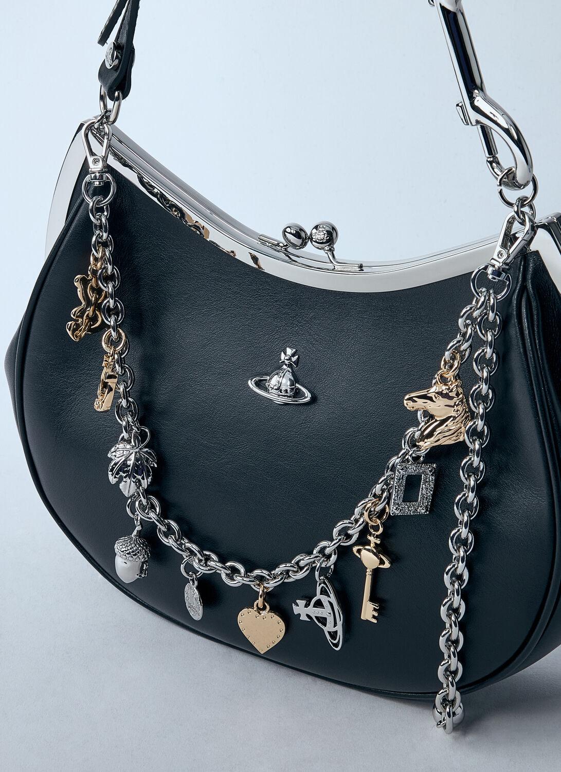 Vivienne Westwood Charm Frame Purse ショルダーバッグ Charm Frame Purse in BLACK-CHARMS-CHAIN | Vivienne Westwood®