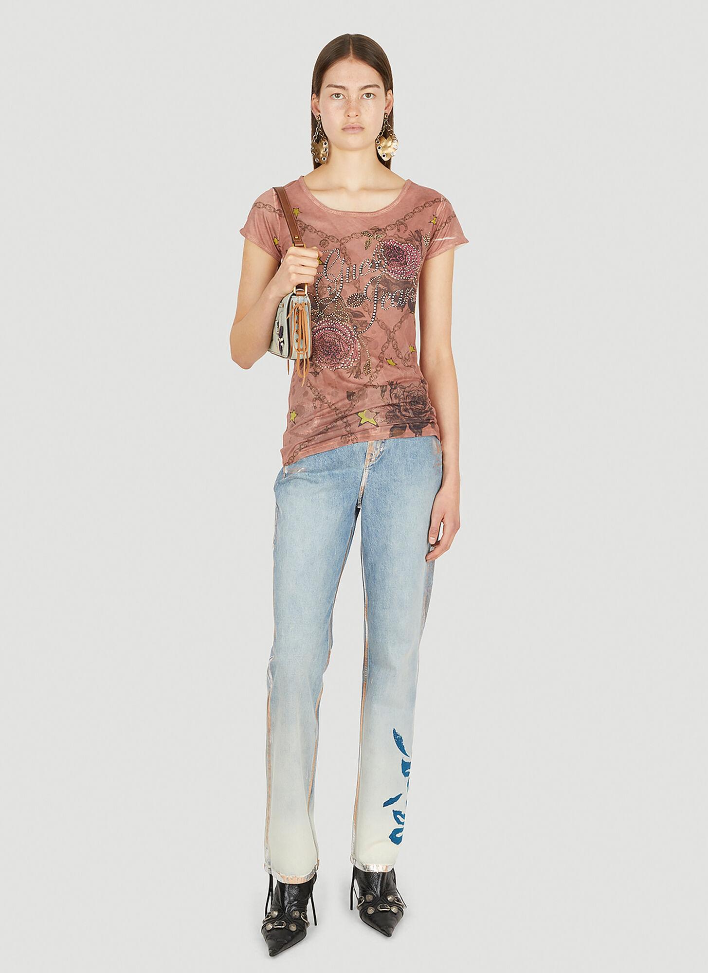 Guess Floral Jeans vlr.eng.br