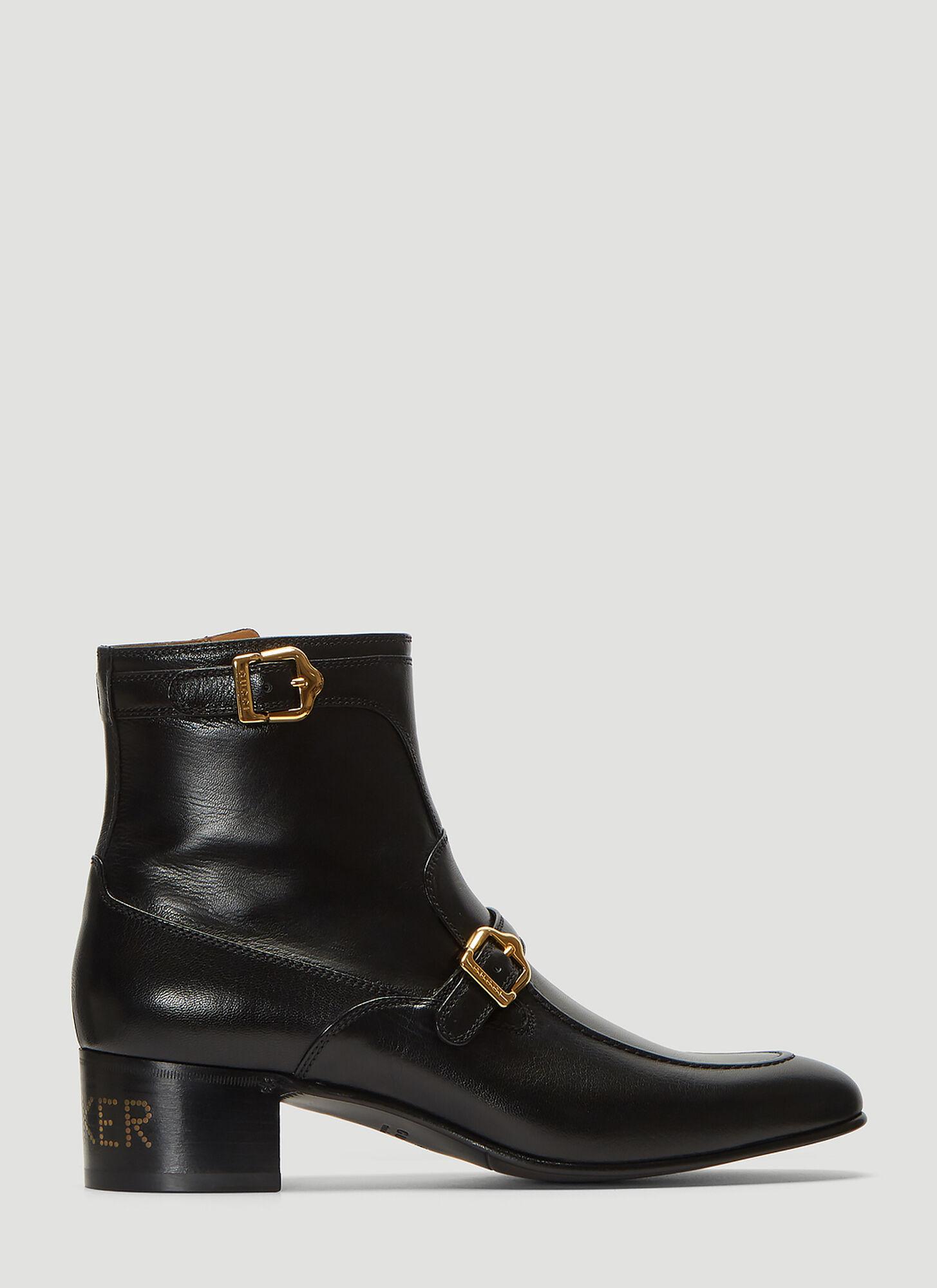 Gucci sucker ブーツ Gucci Sucker Leather Boots in Black for Men | Lyst Australia