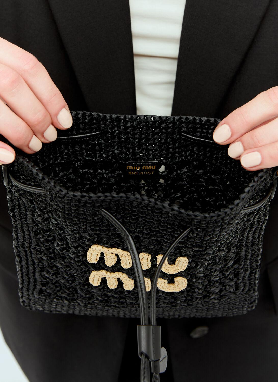 ◆MIUMIU◆ SALE Woven Fabric Mini Bag ファブリックバッグ Miu Miu Woven Fabric Mini-Bag | RADPRESENT
