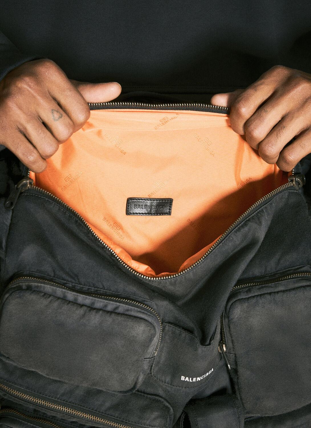 Balenciaga Superbusy Large Sling Bag in Black for Men | Lyst