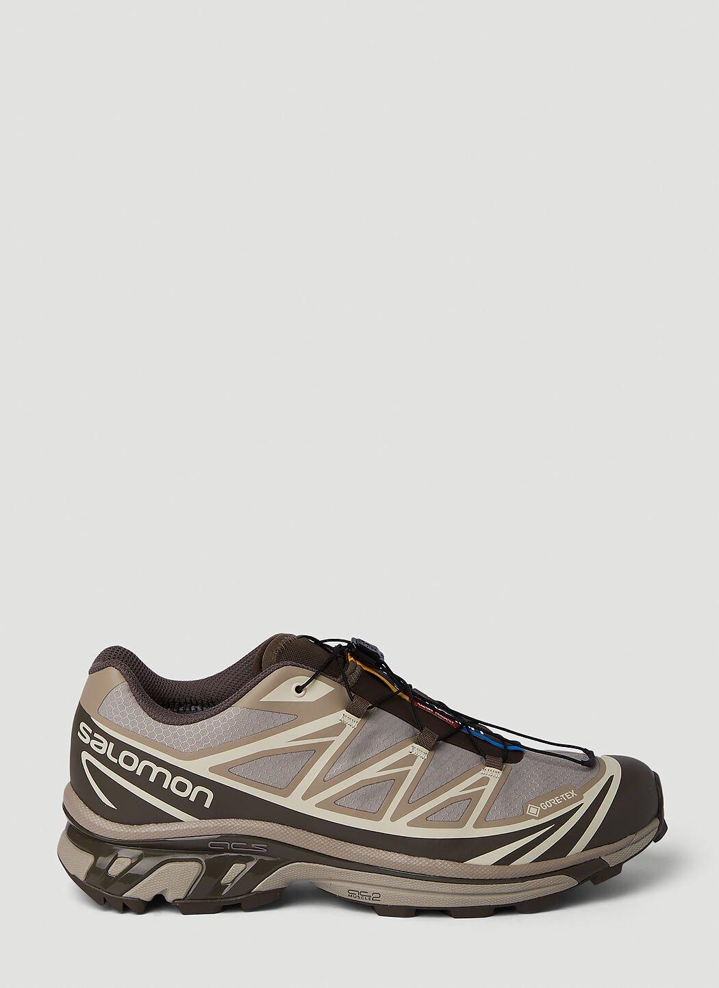 Brown salomon shoes top