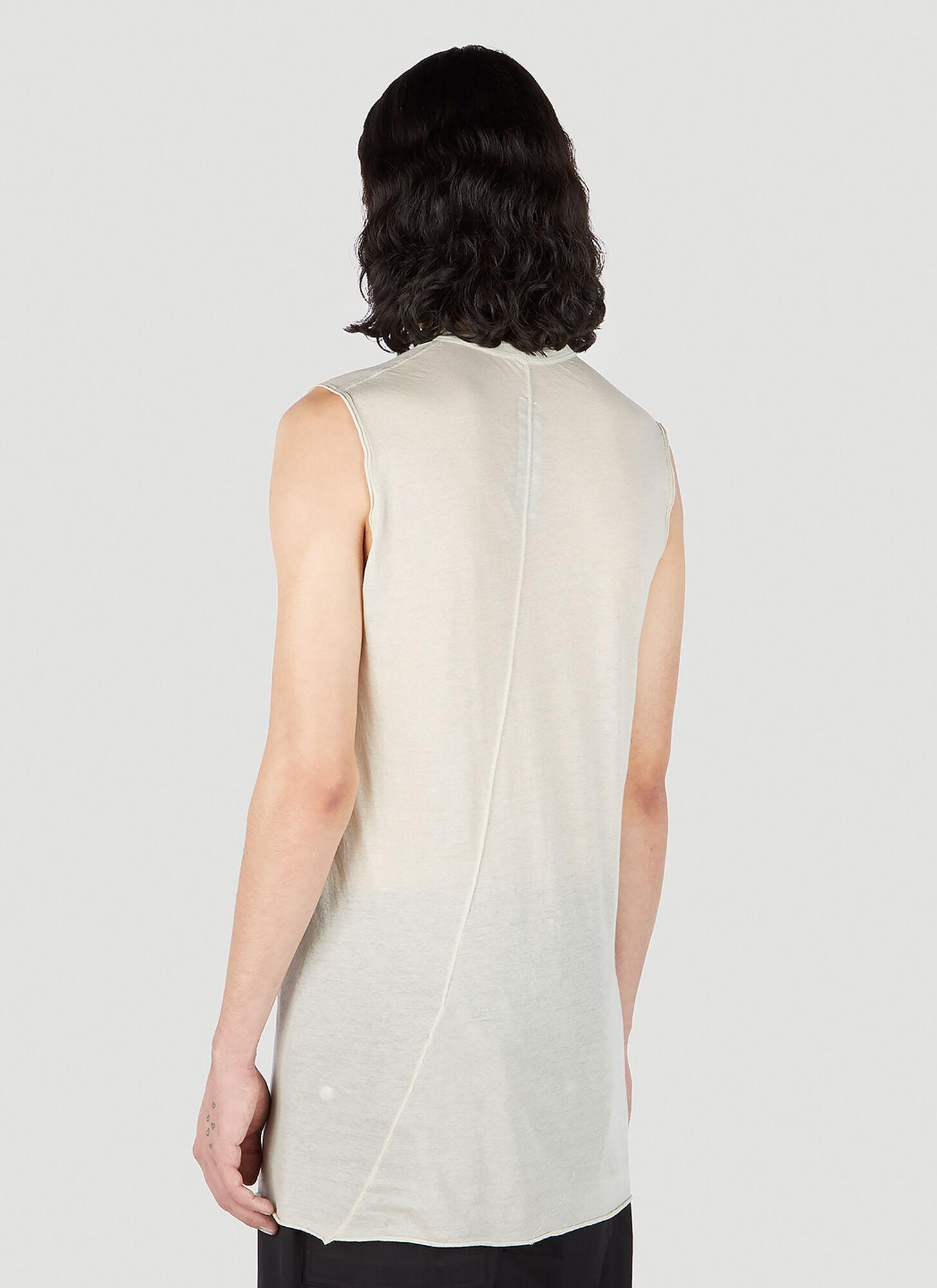 Rick Owens Basic Tank Top in White for Men | Lyst