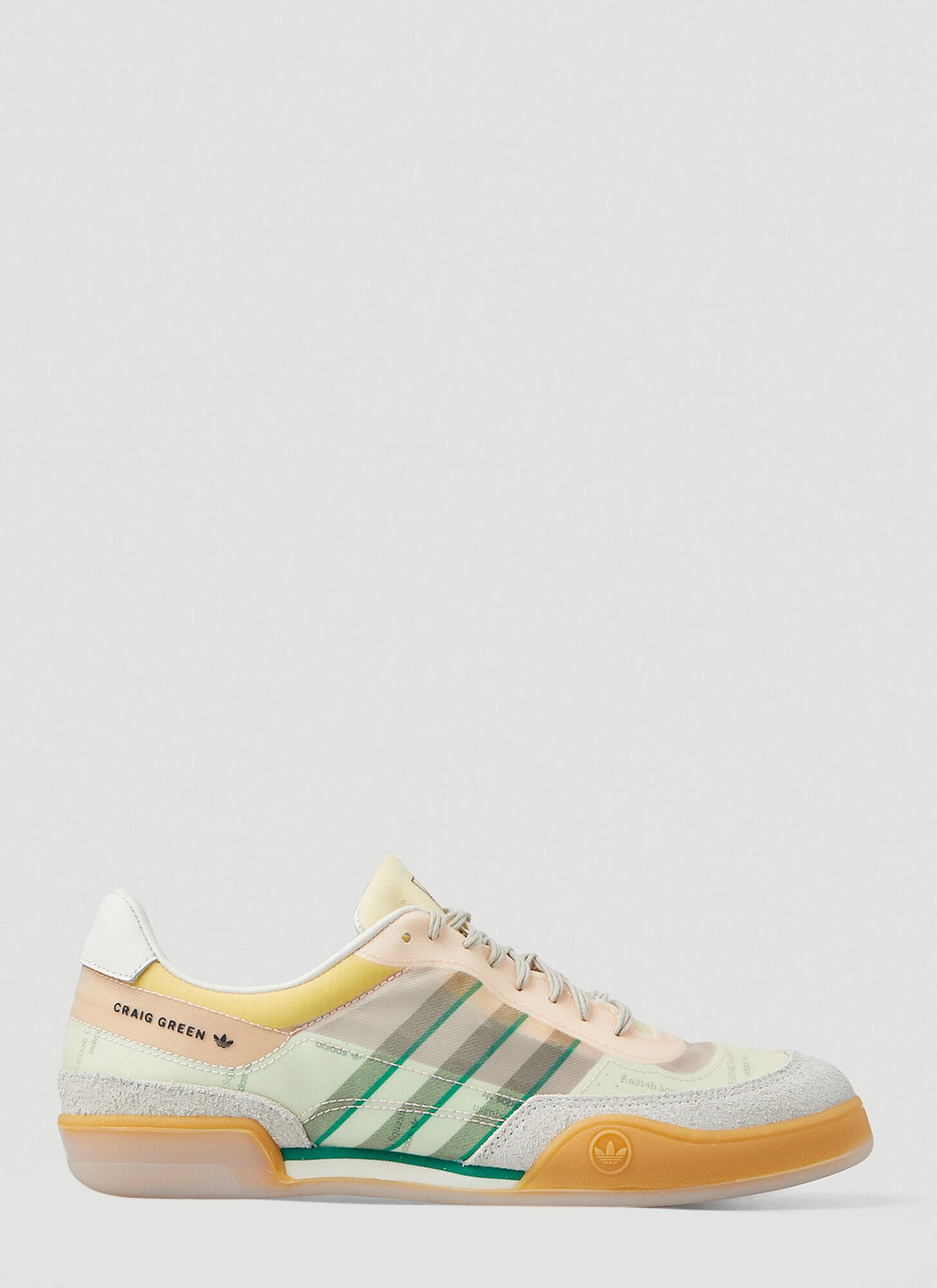 ADIDAS BY CRAIG GREEN Squash Polta Sneakers in Natural for Men | Lyst