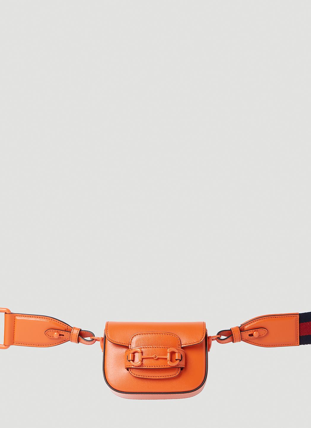 Gucci 1955 Horsebit Mini Belt Bag in Red