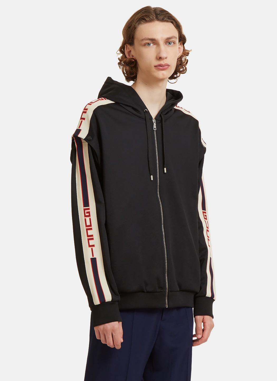 gucci technical hoodie