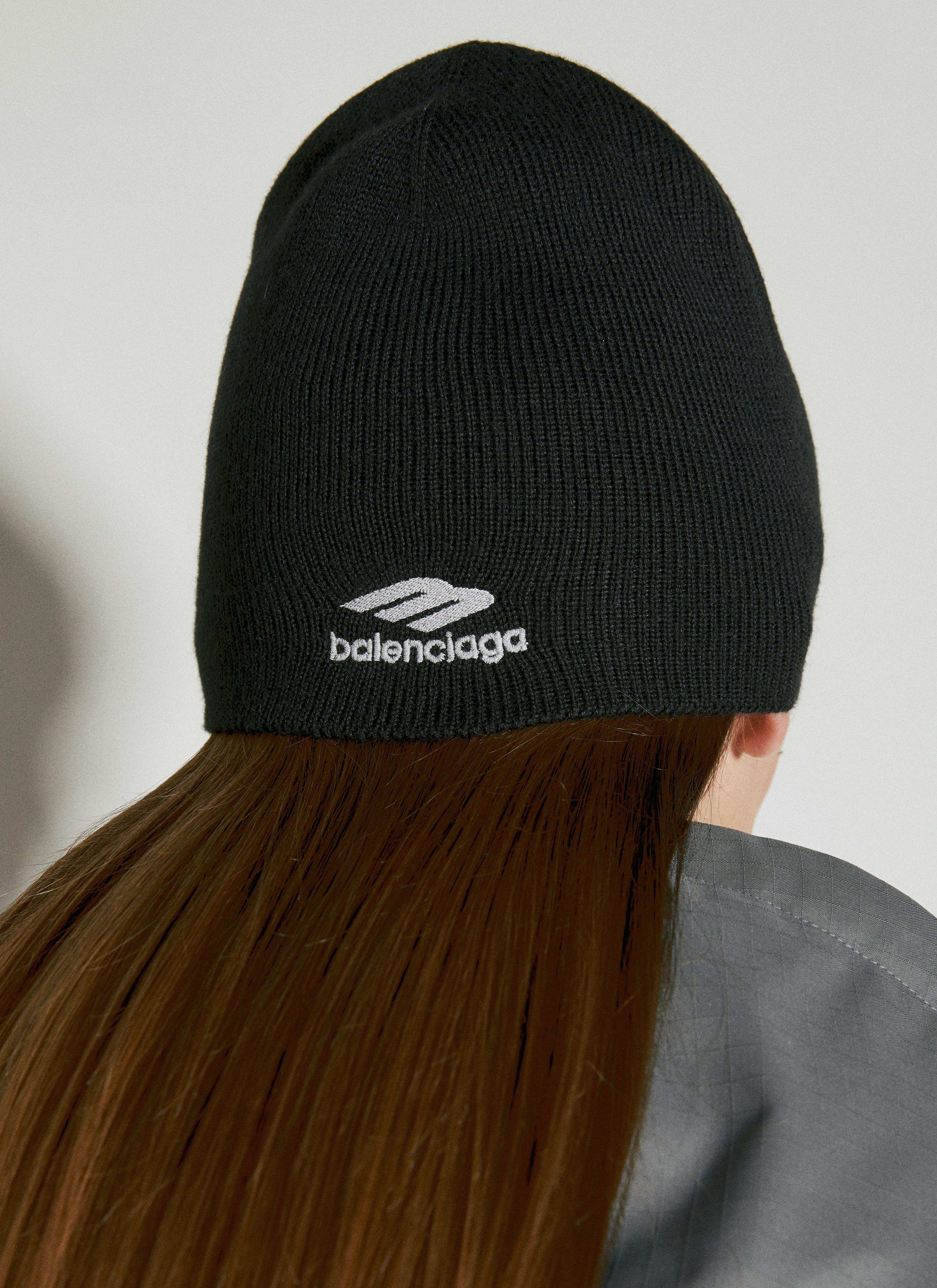 Balenciaga 3B Sports Icon Goggle Beanie Hat in Black for Men Balenciaga 3B Sports Icon Goggle Beanie Hat in Black for Men