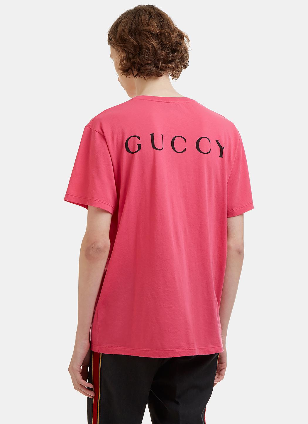 gucci love letter t shirt