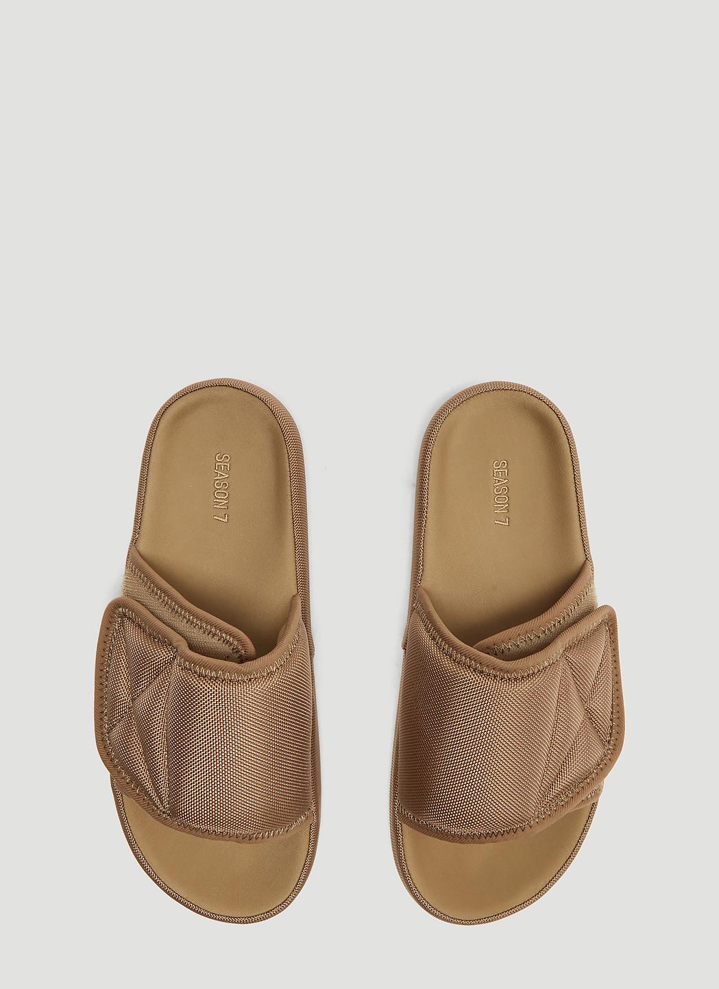Yeezy Synthetic Nylon Slipper Sandals  In Beige in Natural 