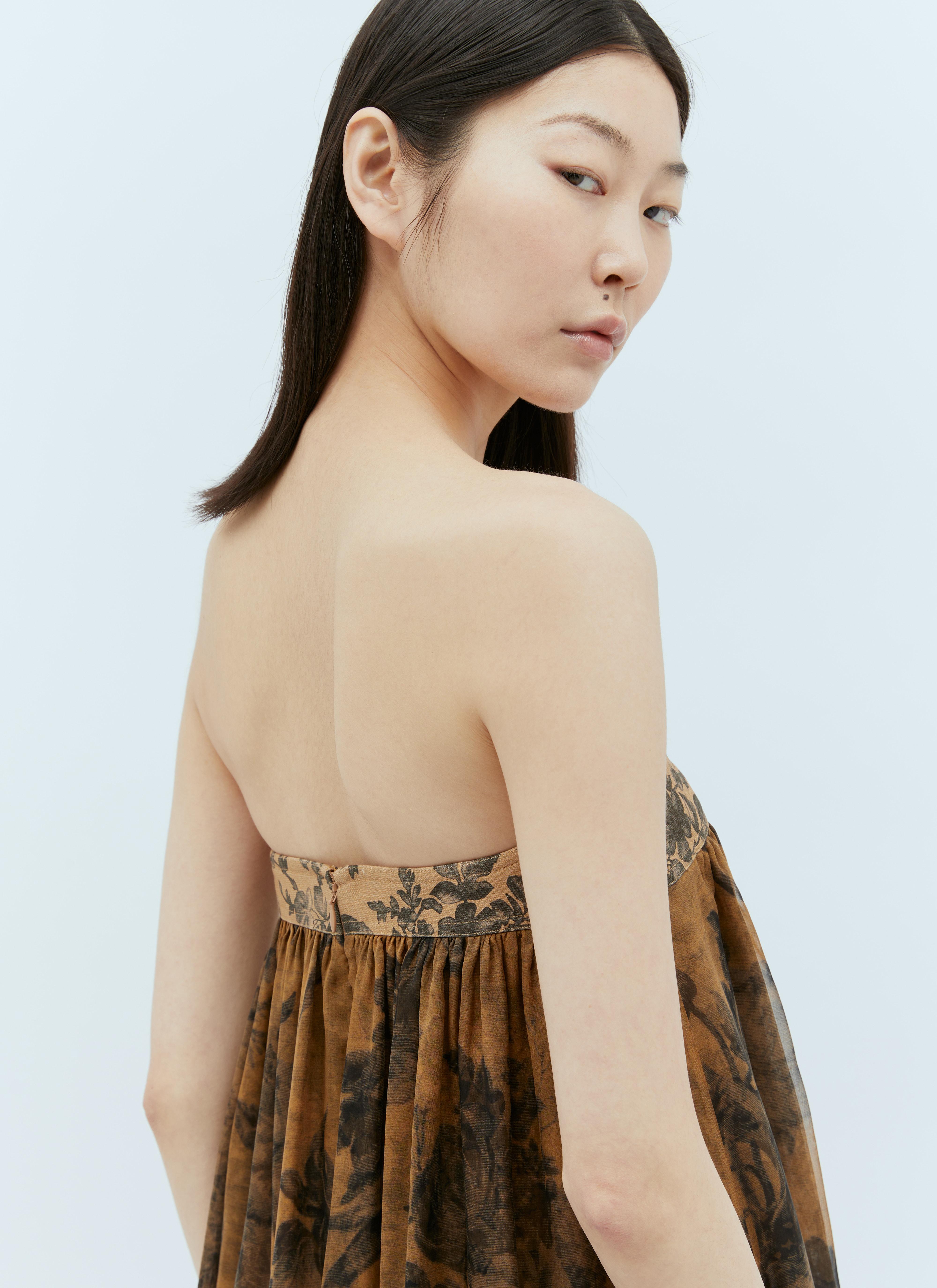 ワンピース Max Mara Studio LISETTA BUSTIER DRESS IN FANCY ORGANZA 6221185406001-w-