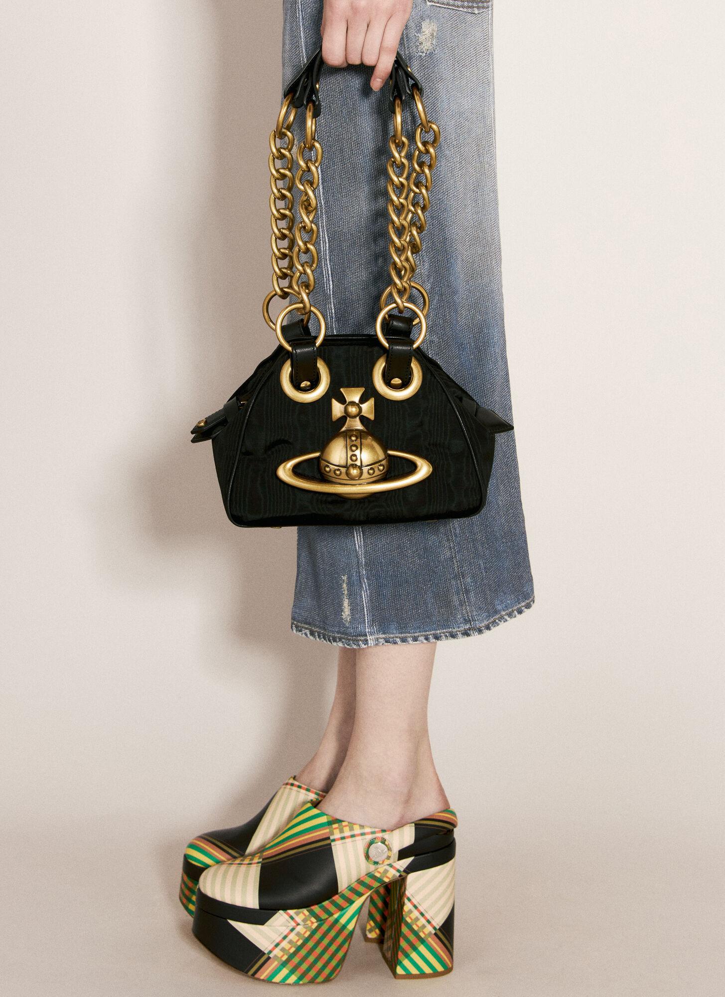 バッグ Vivienne Westwood archive shoulder bag Vivienne Westwood Archive Chain Shoulder Bag in Black | Lyst Australia