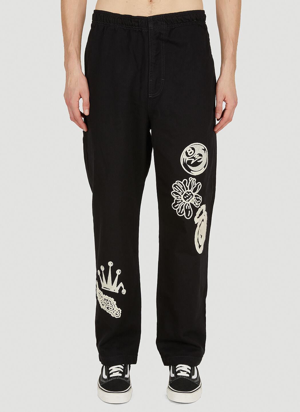 STUSSY × NOMA ICON BEACH PANT 22AW Lサイズ Stussy Noma icon beach