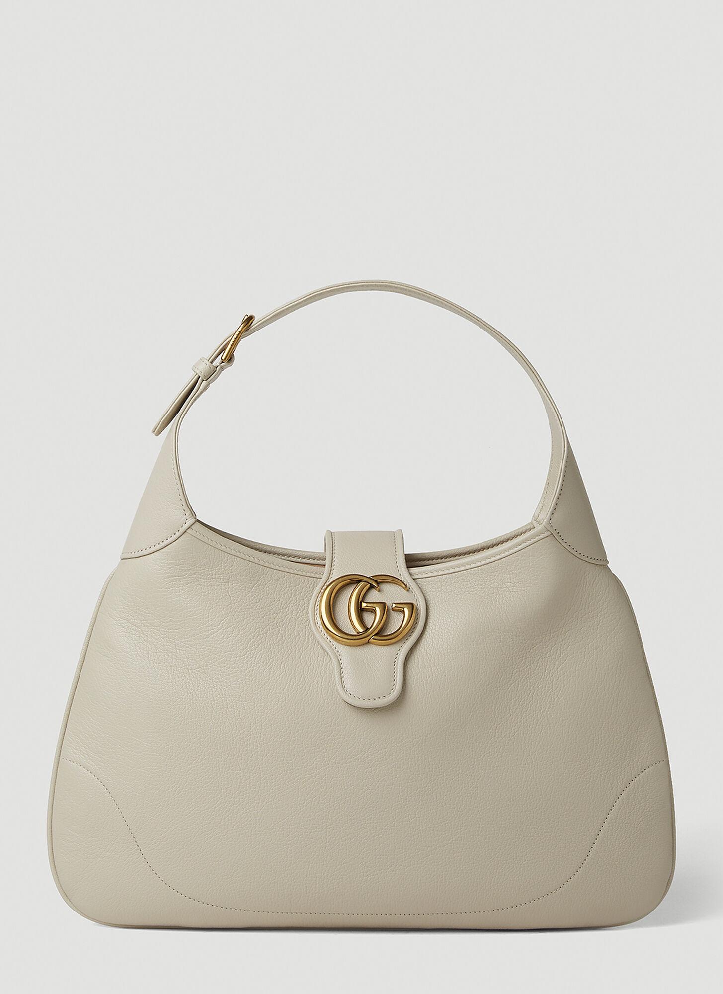 Gucci Aphrodite Medium Hobo Shoulder Bag in Natural | Lyst