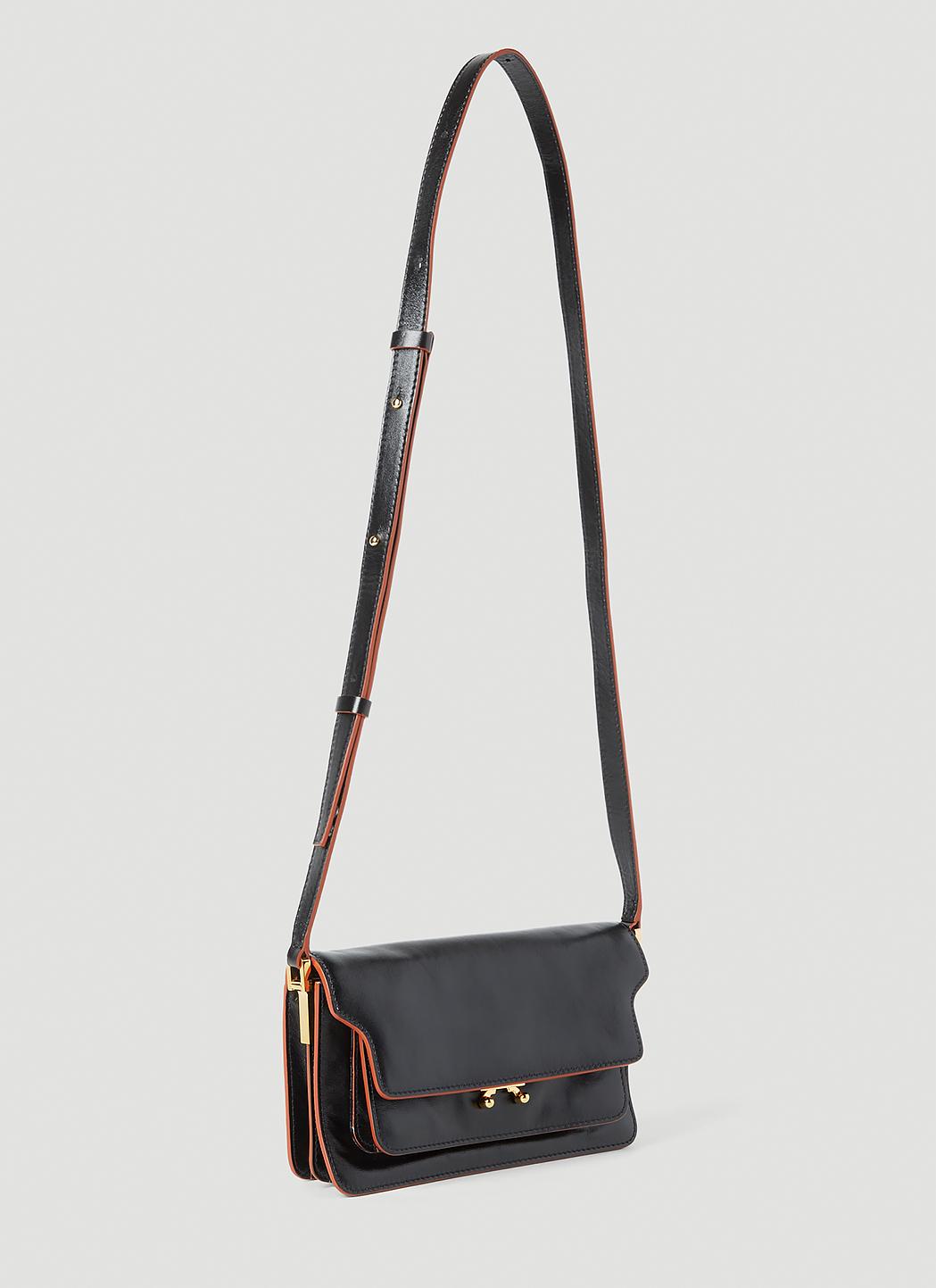 Marni Trunk Bag in Shiny Leather