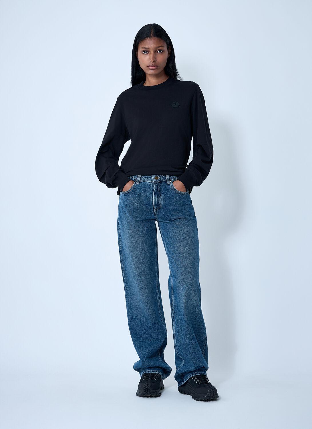 Moncler Straight-leg jeans for Women | Online Sale up to 54