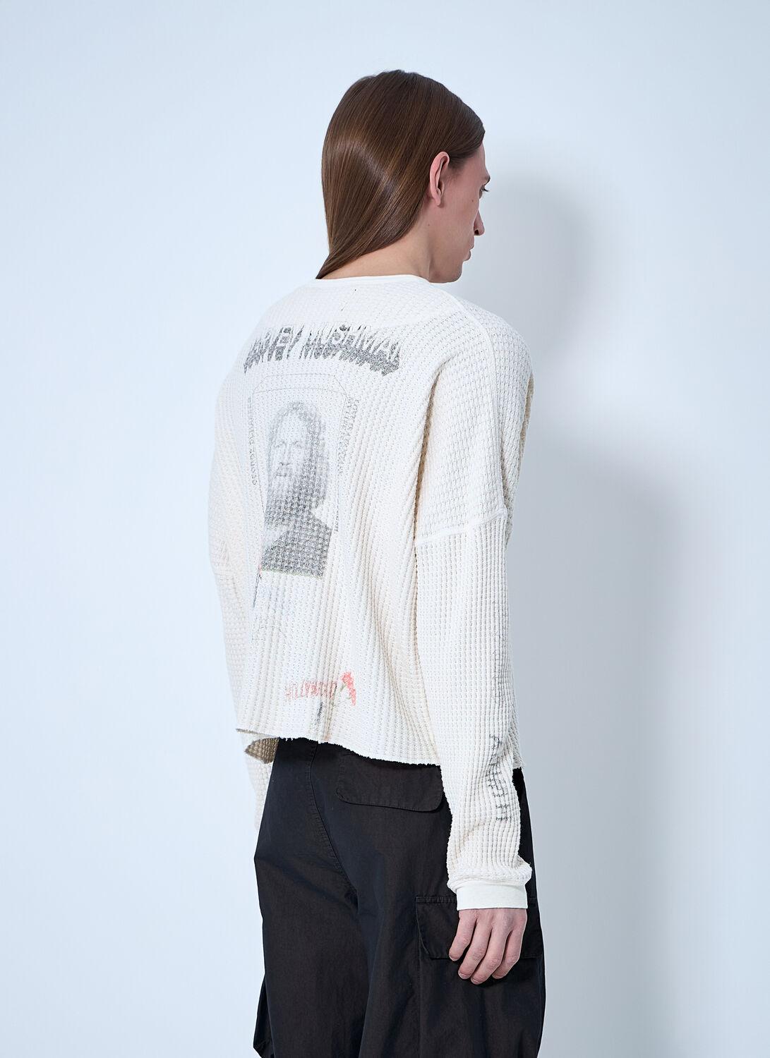 PALY Steve's Thermal Sweater in White for Men | Lyst