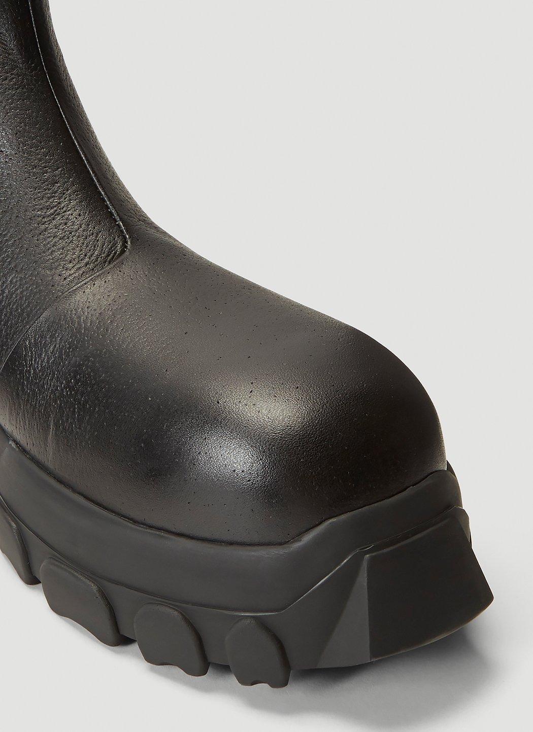 rick owens tractor boots