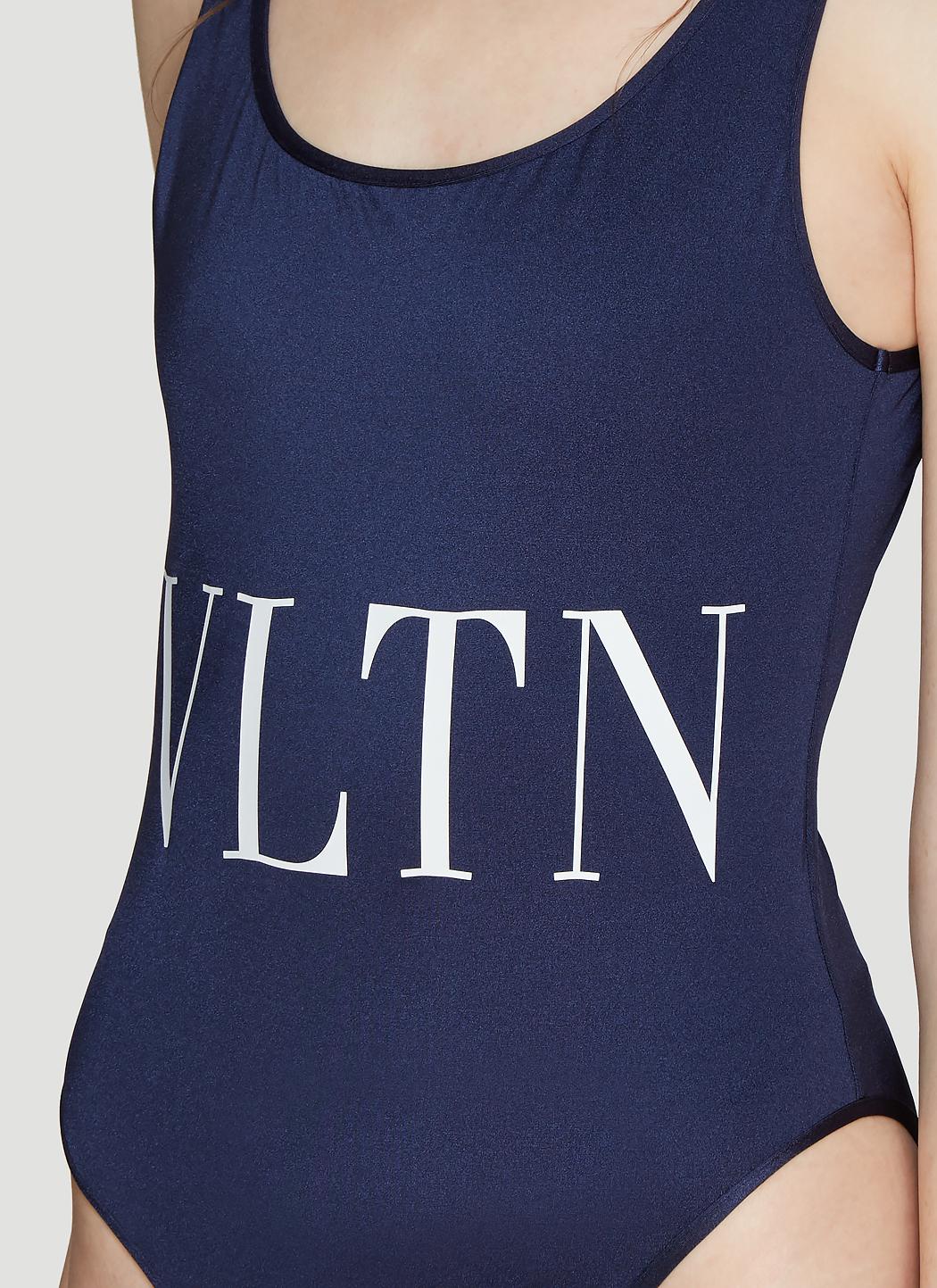 Valentino Vlnt Print Swimsuit in Blue Lyst