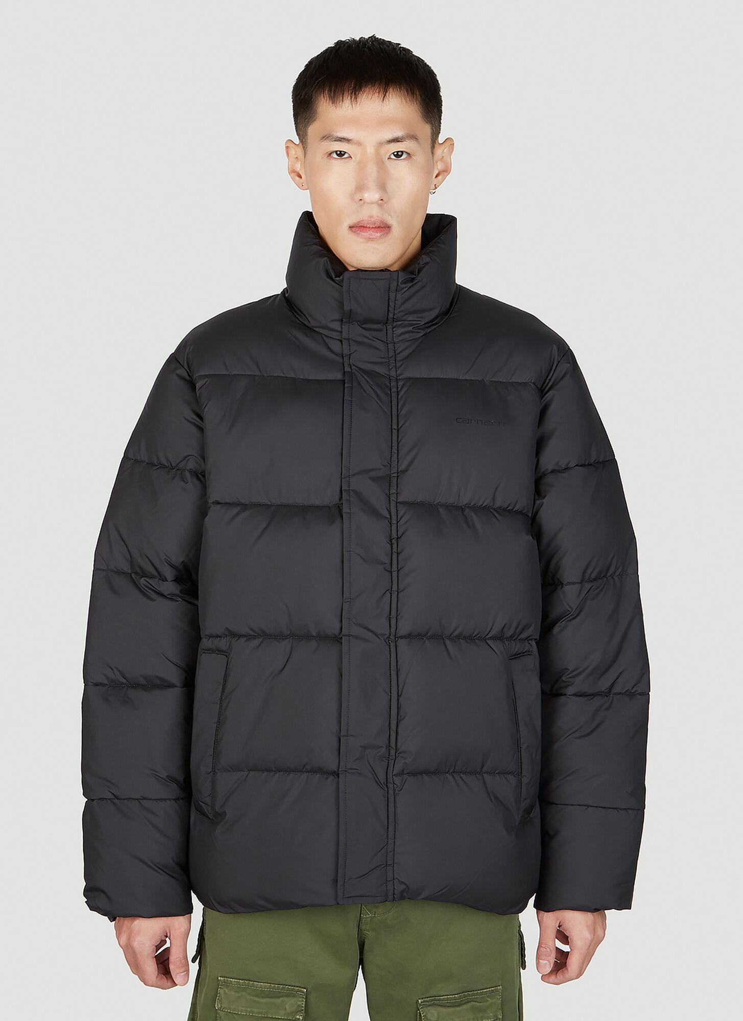 Carhartt WIP Doville Puffer Jacket in Gray for Men | Lyst