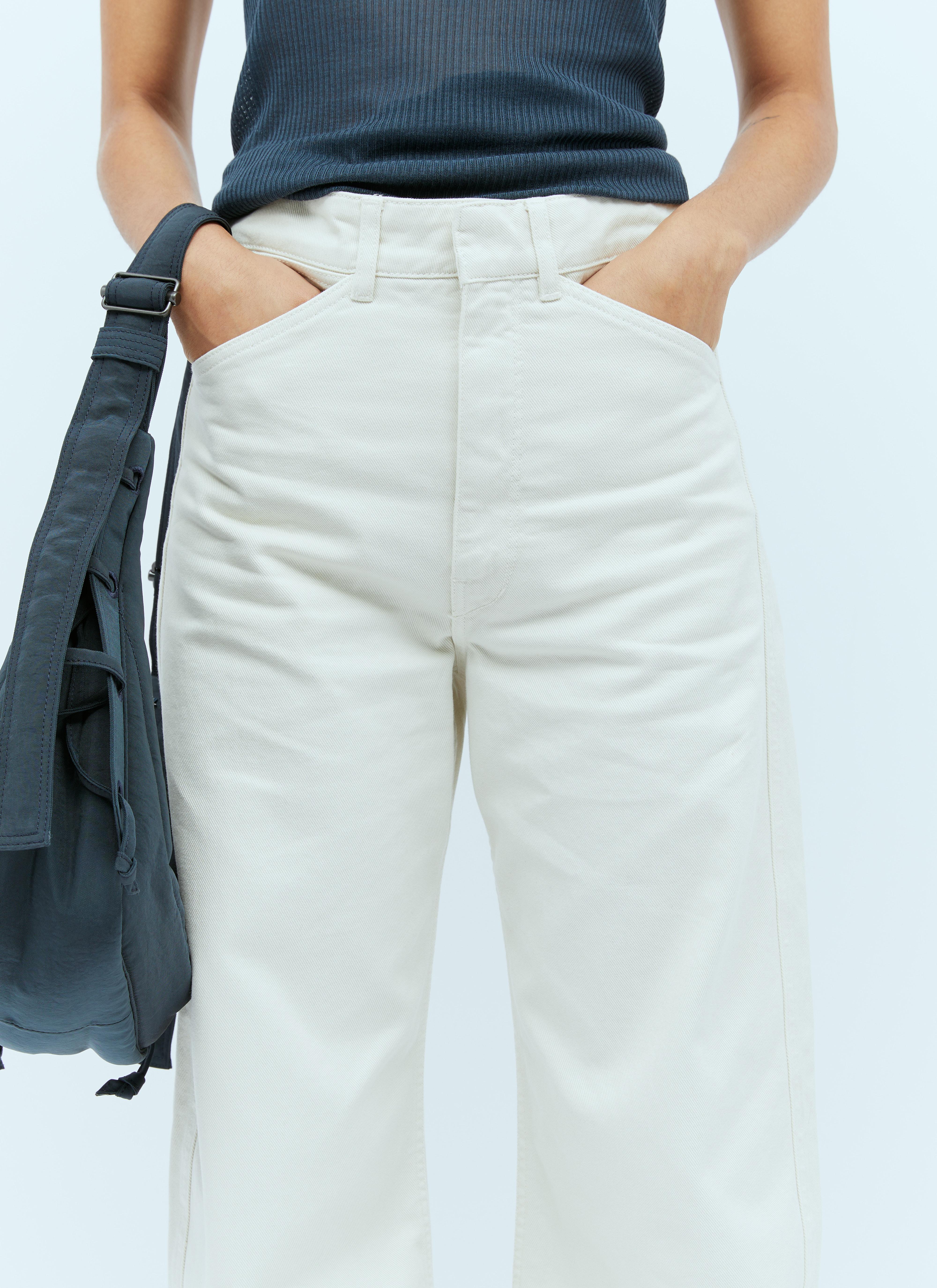 Lemaire High Waisted Curved Pants 38