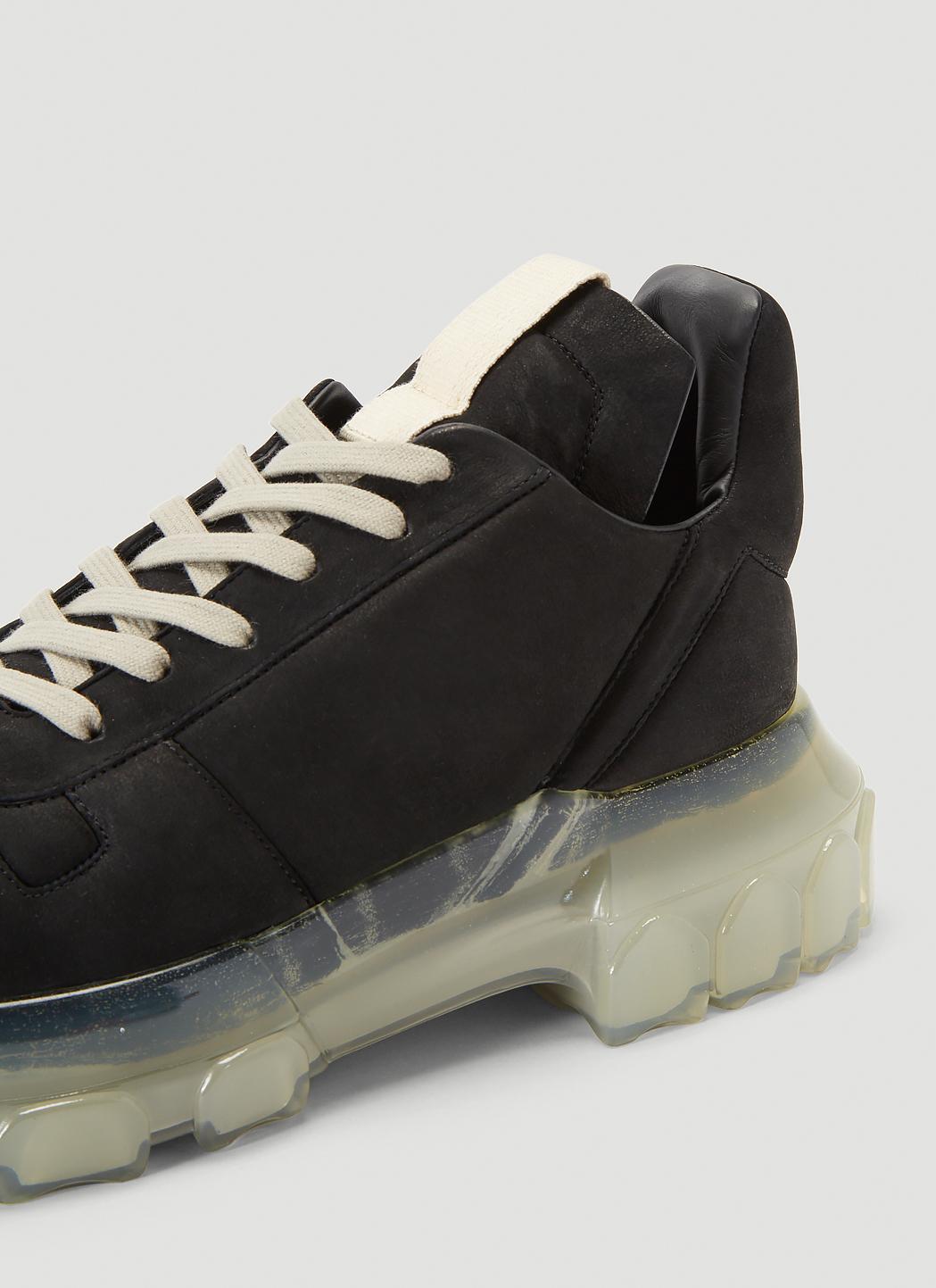 Rick Owens Maximal Tractor Sneakers in Black for Men | Lyst