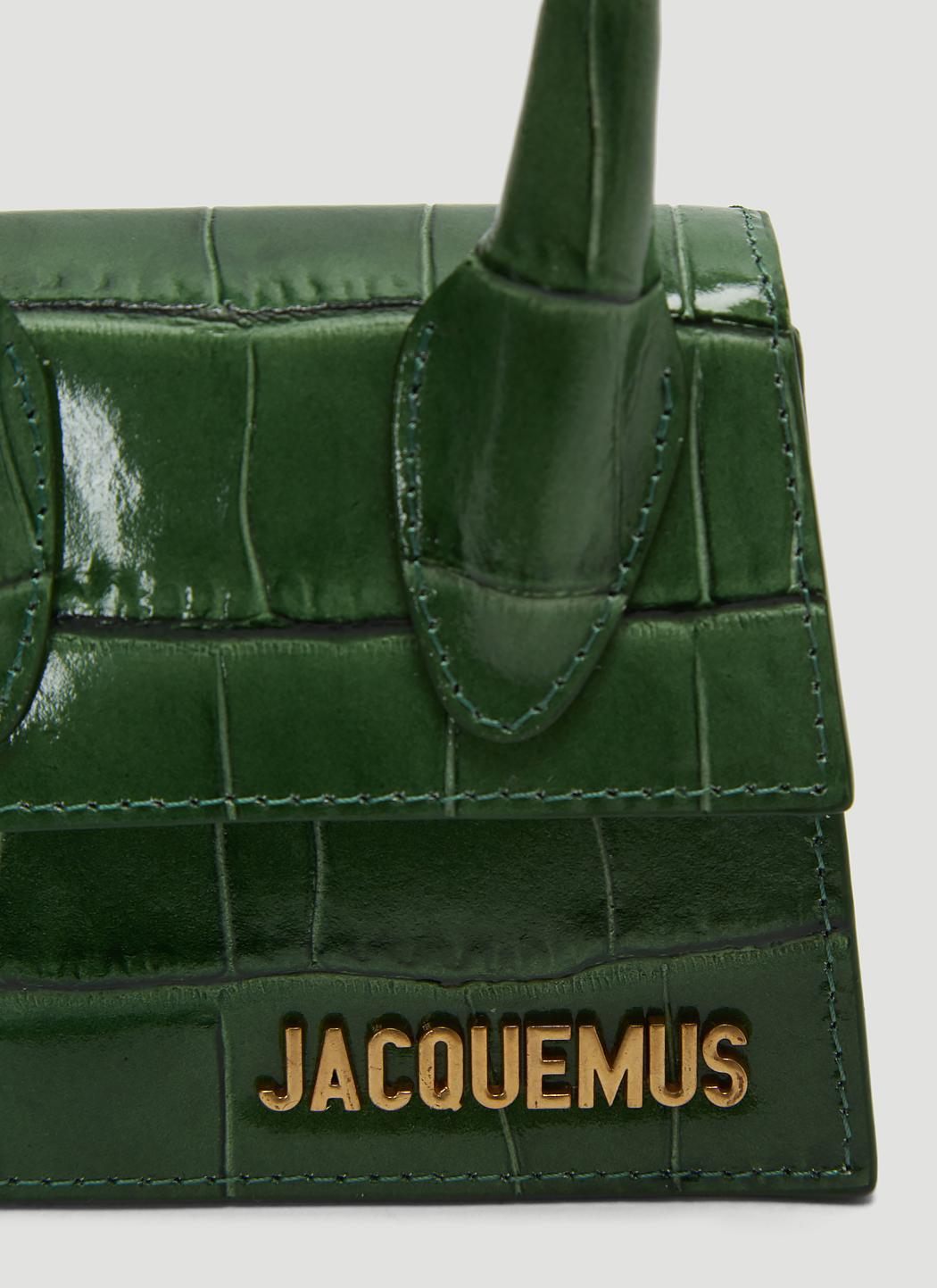 JACQUEMUS Bags  Womens Signature mini handbag. Lightgreen ~ Revolution Me