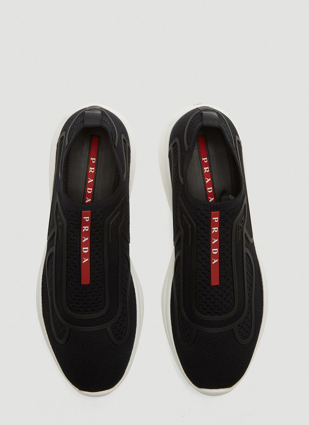 Prada slip on trainers cheap