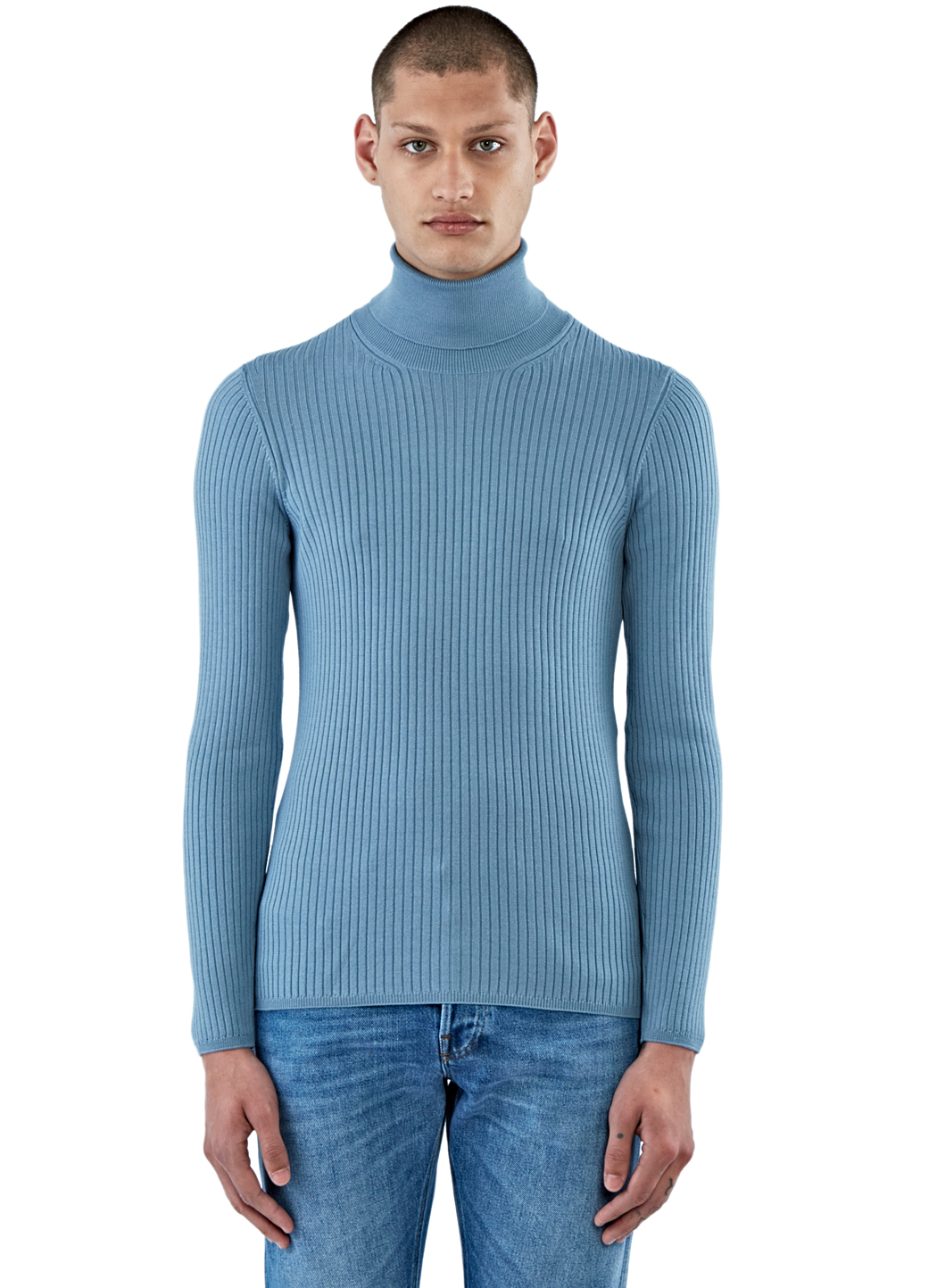 Trendy Men's Sweater 2018 Autumn Winter New High neck Long