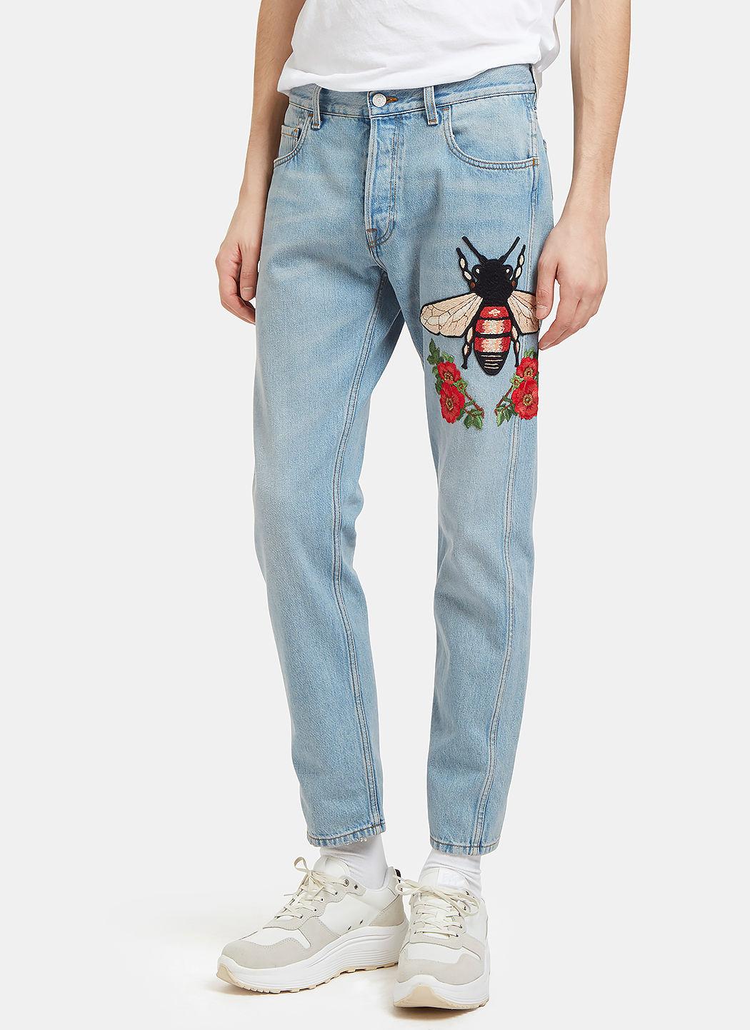 gucci bee pants