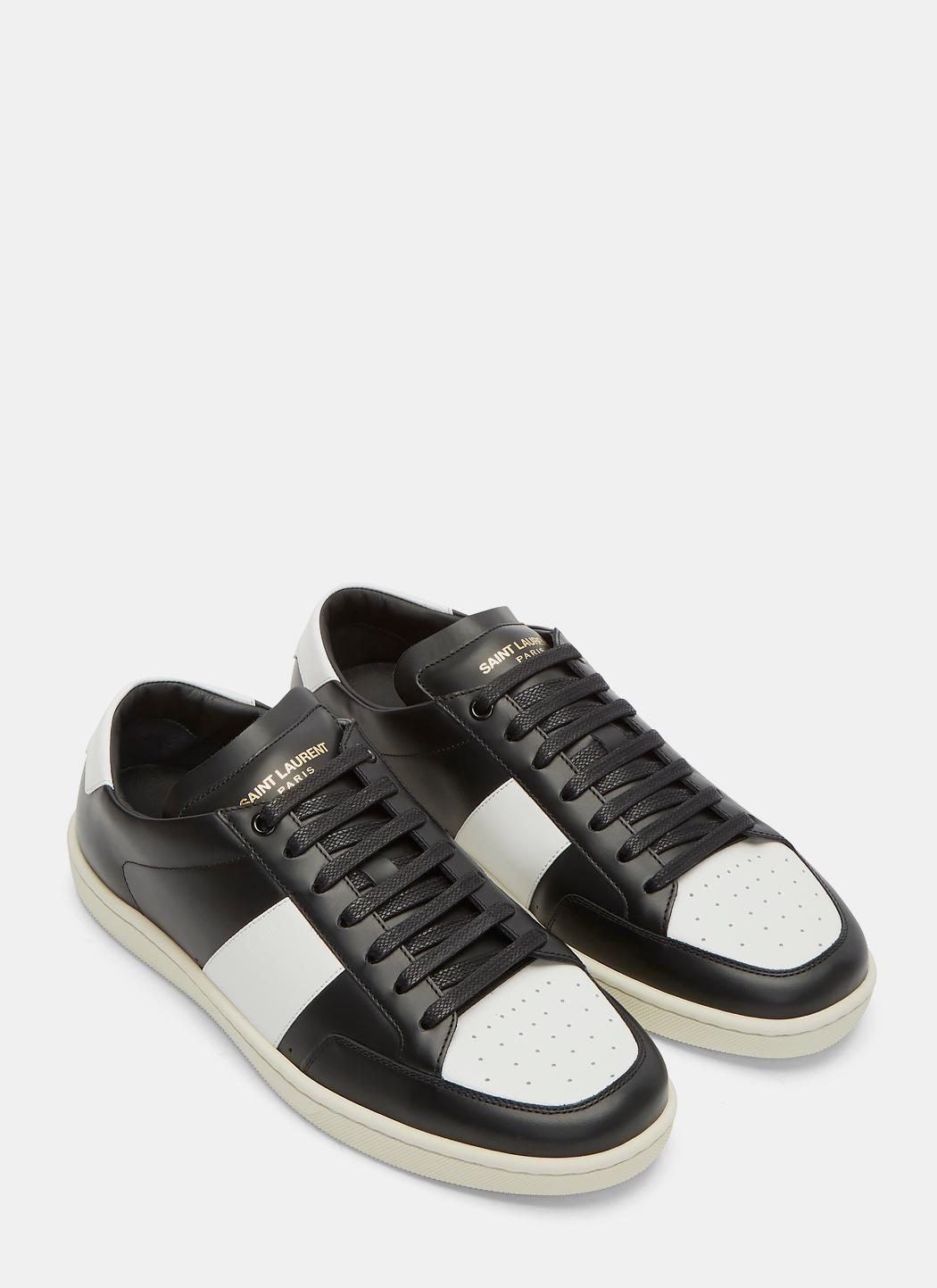 Men's Sl/10 Low-top Sneakers In Black And White