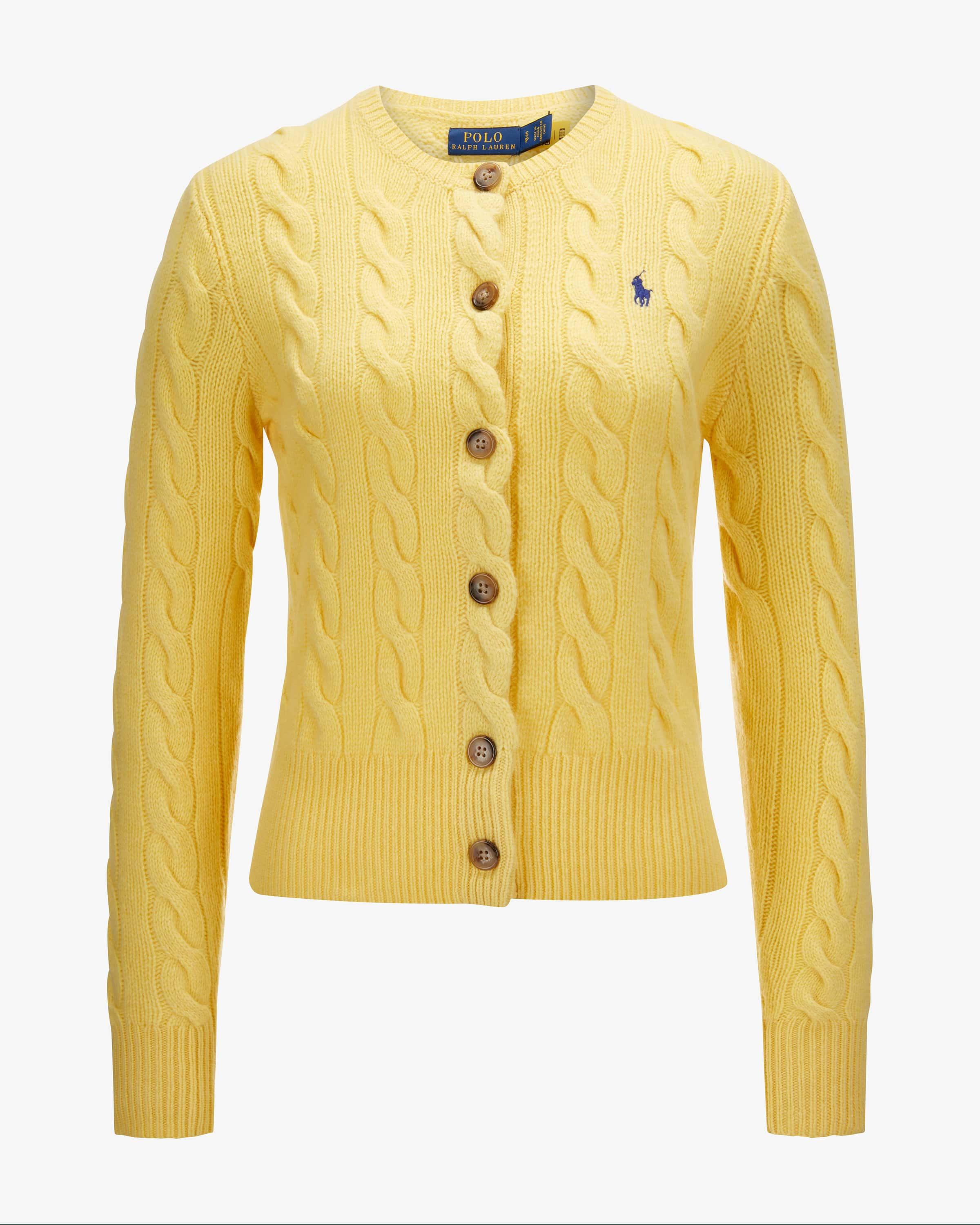 Polo Ralph Lauren Strickjacke in Gelb | Lyst AT